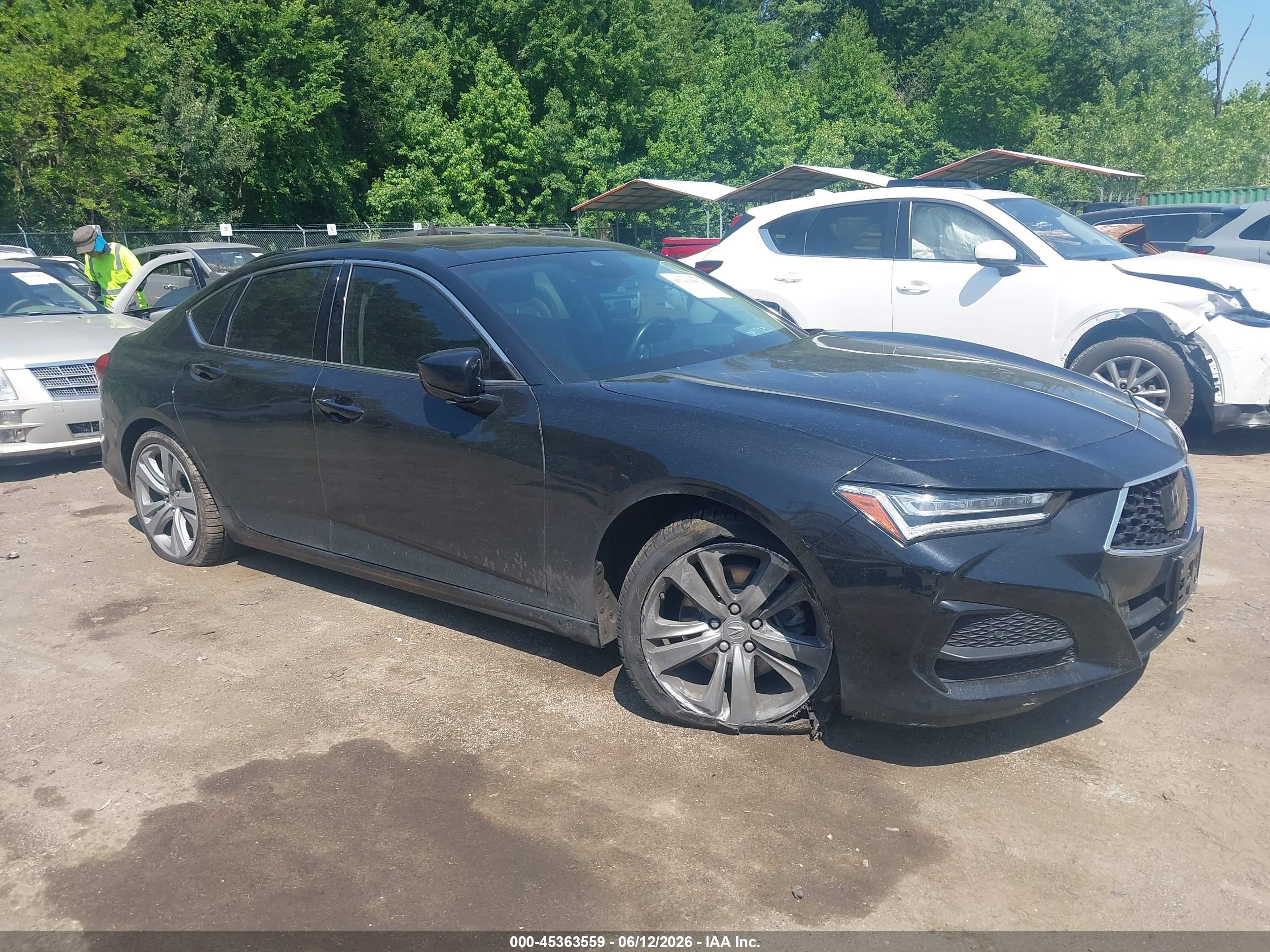 2021 Acura TLX Technology, VIN 19UUB5F49MA015164 — Theft recovery