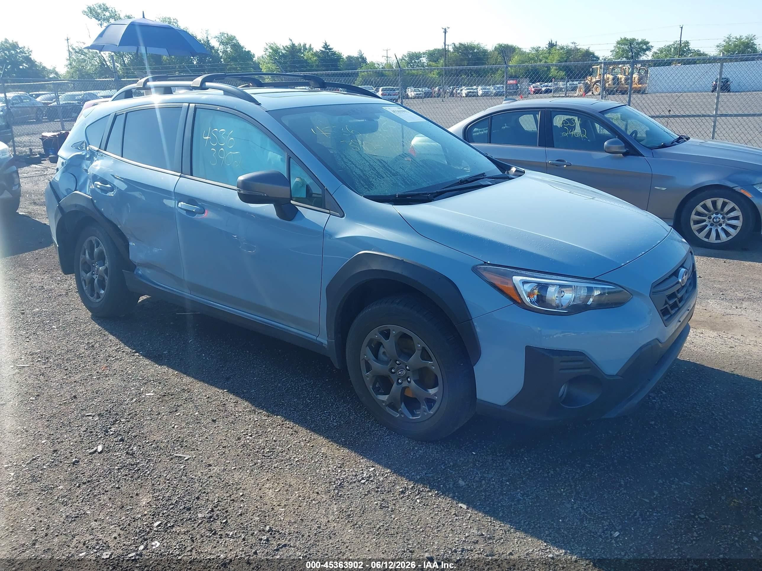 2023 Subaru Crosstrek Special Sports, VIN JF2GTHSC8PH273048 — Rear end
