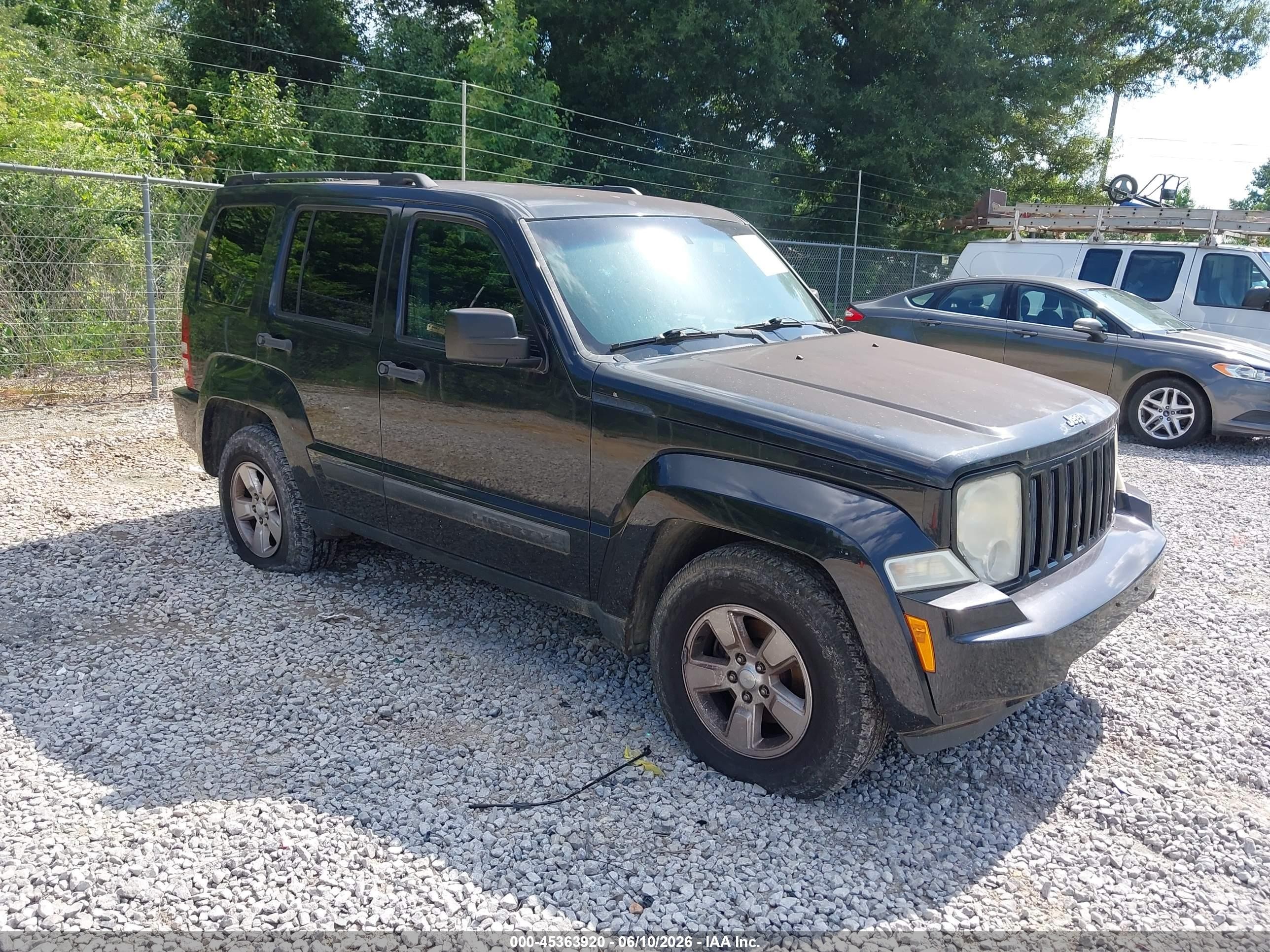 2012 Jeep Liberty Sport, VIN 1C4PJMAK7CW173261 — Обычный износ