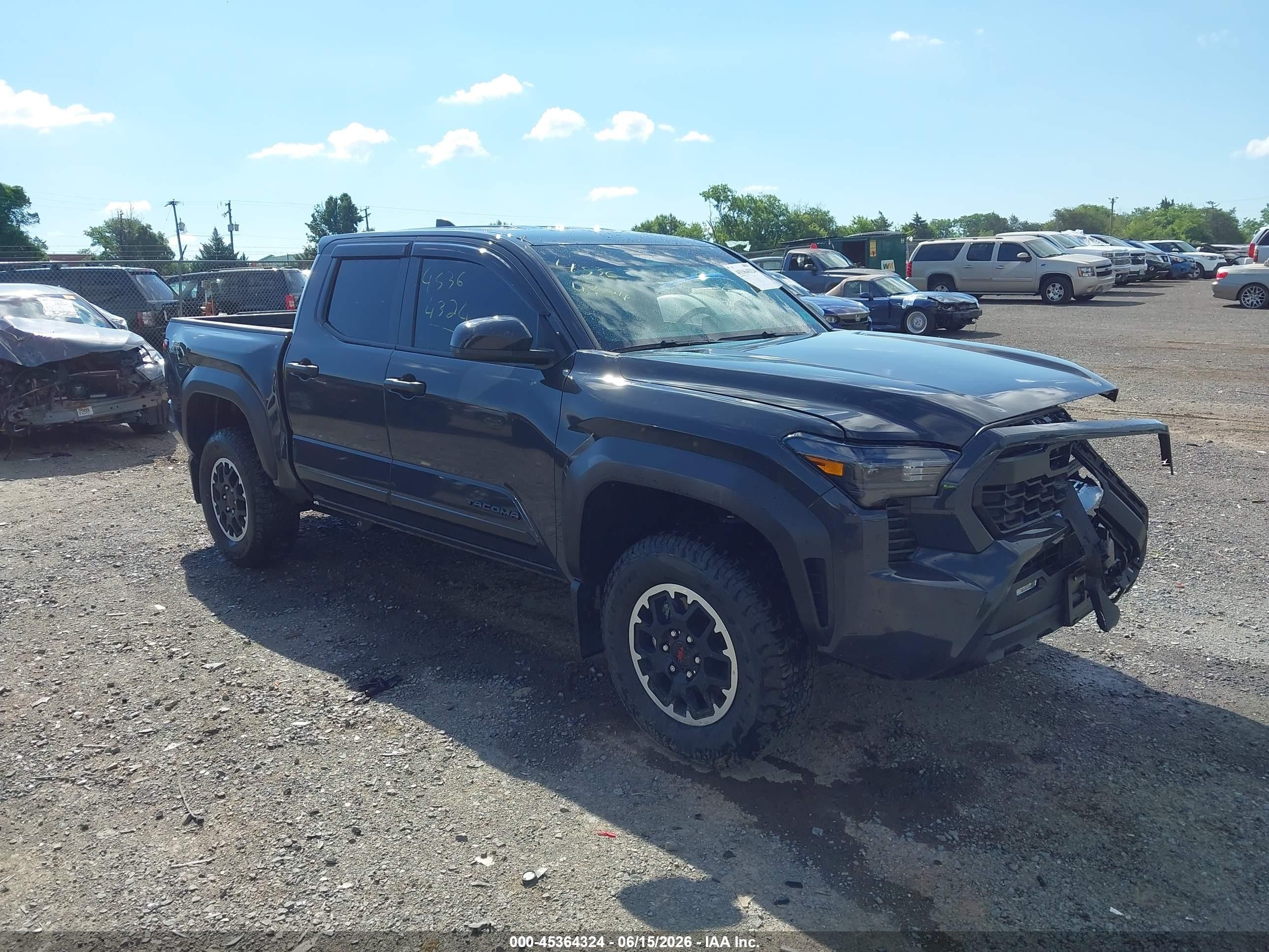 2025 Toyota Tacoma SR5, VIN 3TMLB5JN9SM154186 — Front end