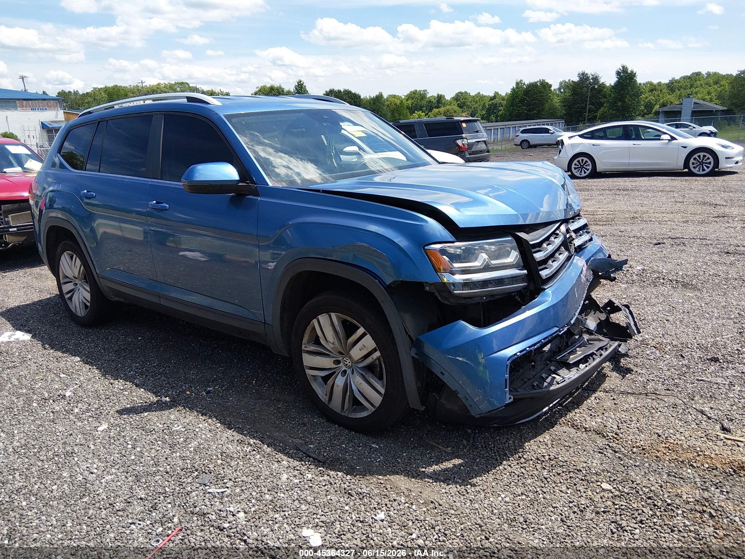 2019 Volkswagen Atlas SE, VIN 1V2WR2CA7KC520115 — All over