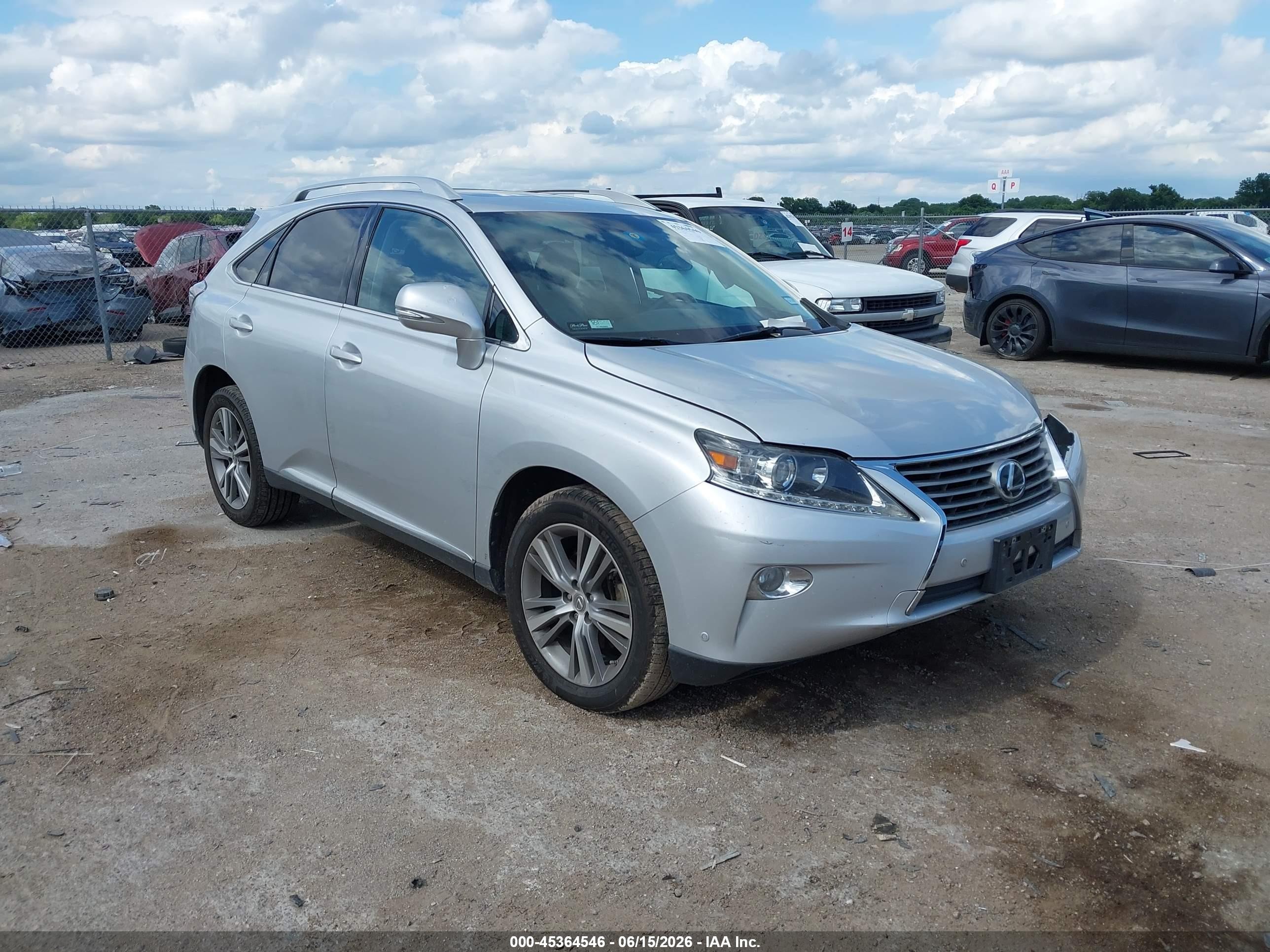 2015 Lexus RX 350, VIN 2T2ZK1BA5FC194483 — Side