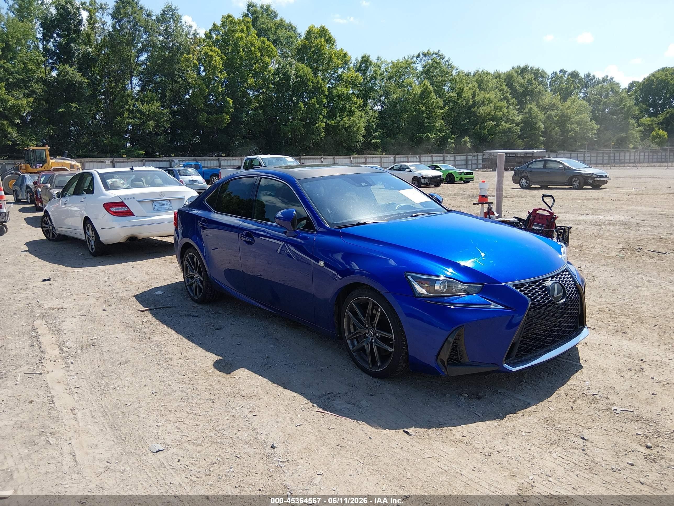 2018 Lexus IS 300, VIN JTHC81D20J5029282 — Water / flood