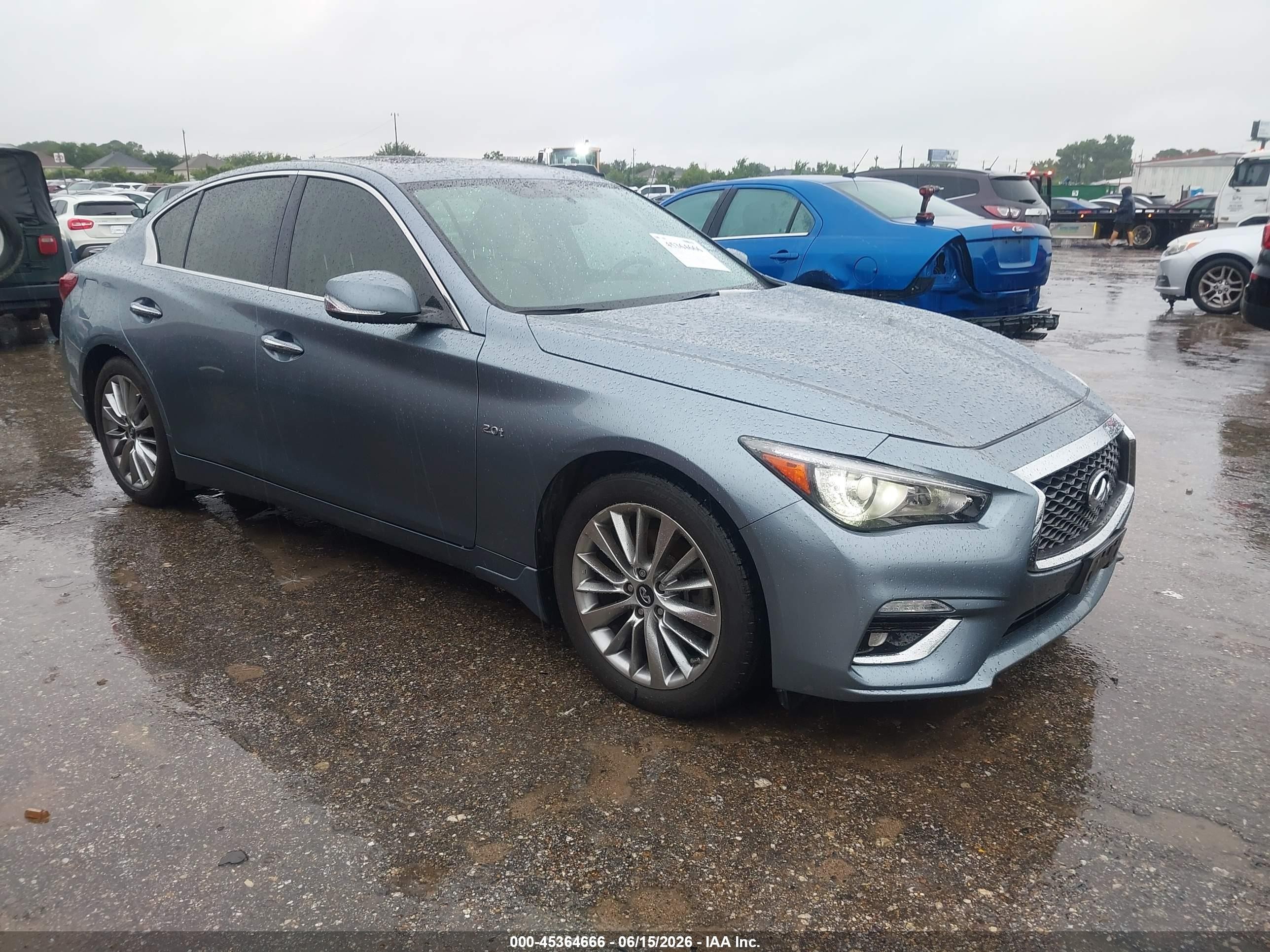 2018 Infiniti Q50 Pure, VIN JN1CV7AP2JM241610 — Vandalism