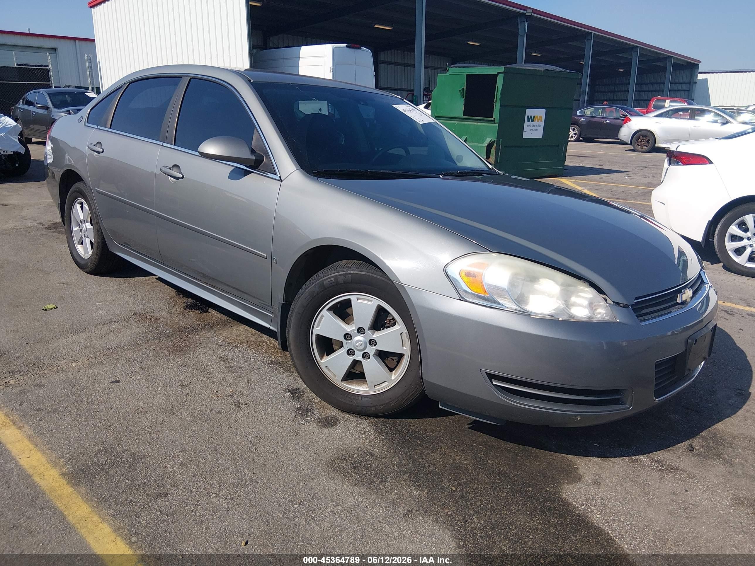2009 Chevrolet Impala LT, VIN 2G1WT57N891236793 — Side