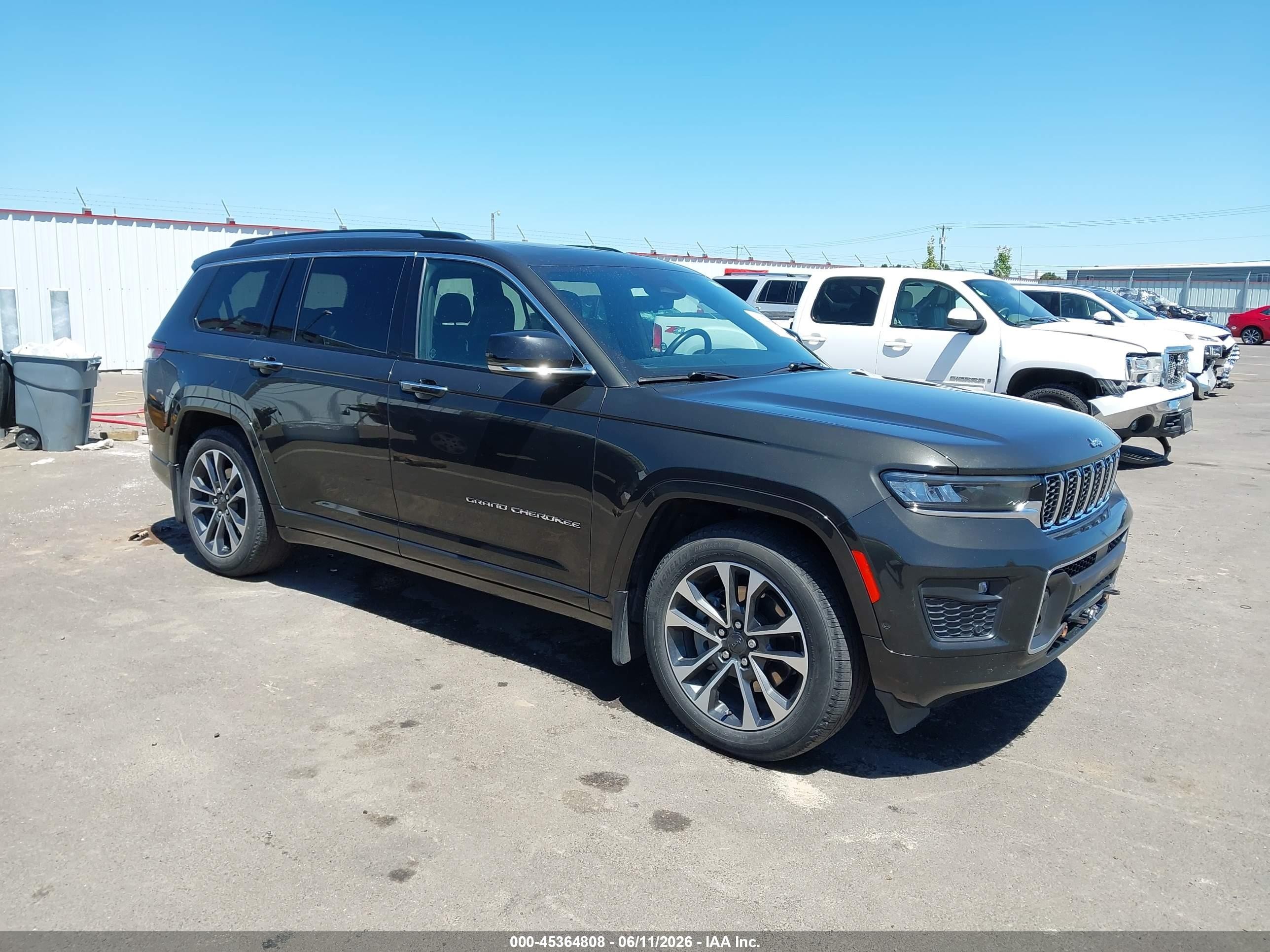 2022 Jeep Grand Cherokee Overland, VIN 1C4RJKDT7N8509449 — Front end