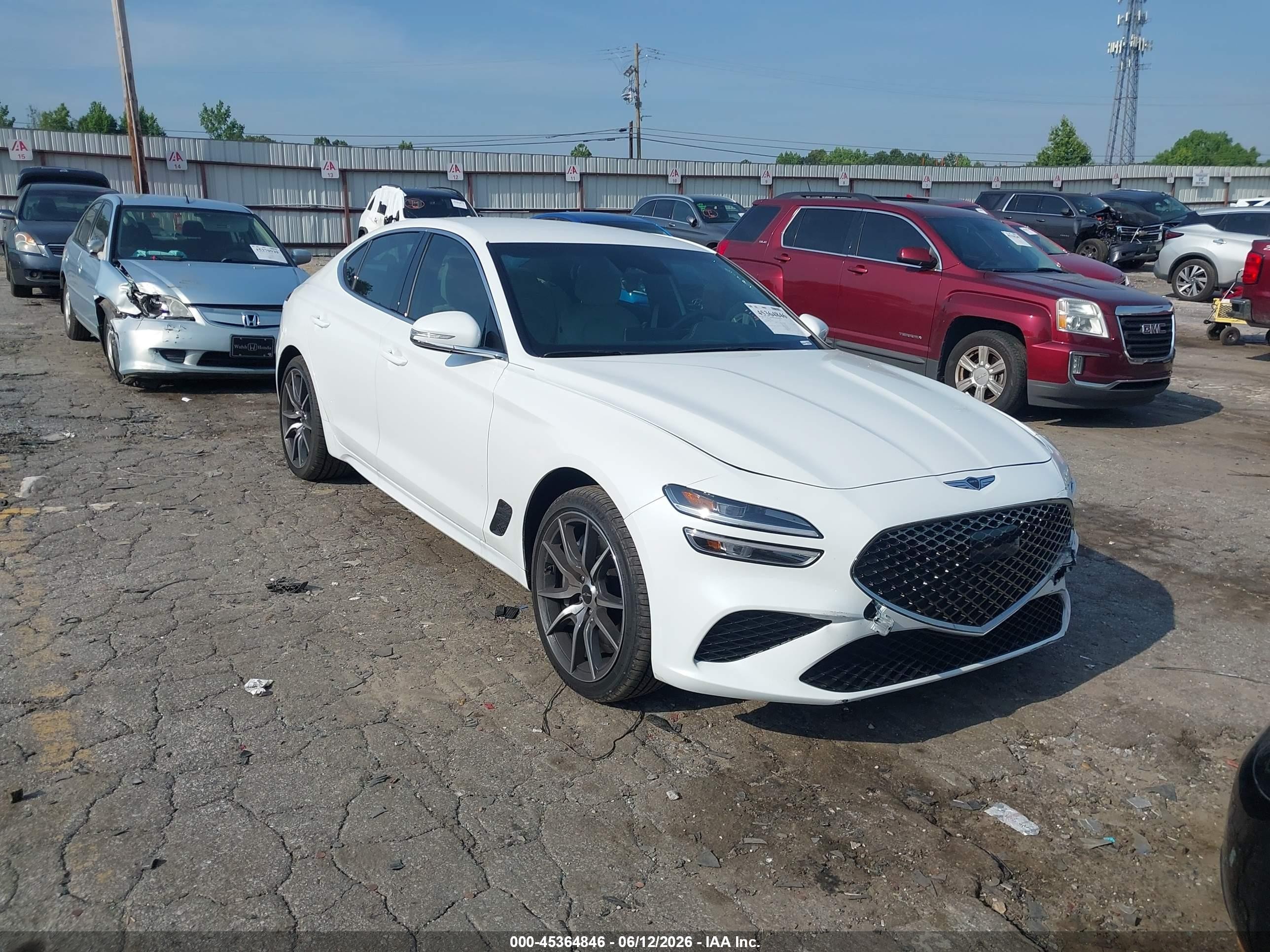 2026 Genesis G70 2.5T Standard, VIN KMTG64SC8TU161609 — Front end