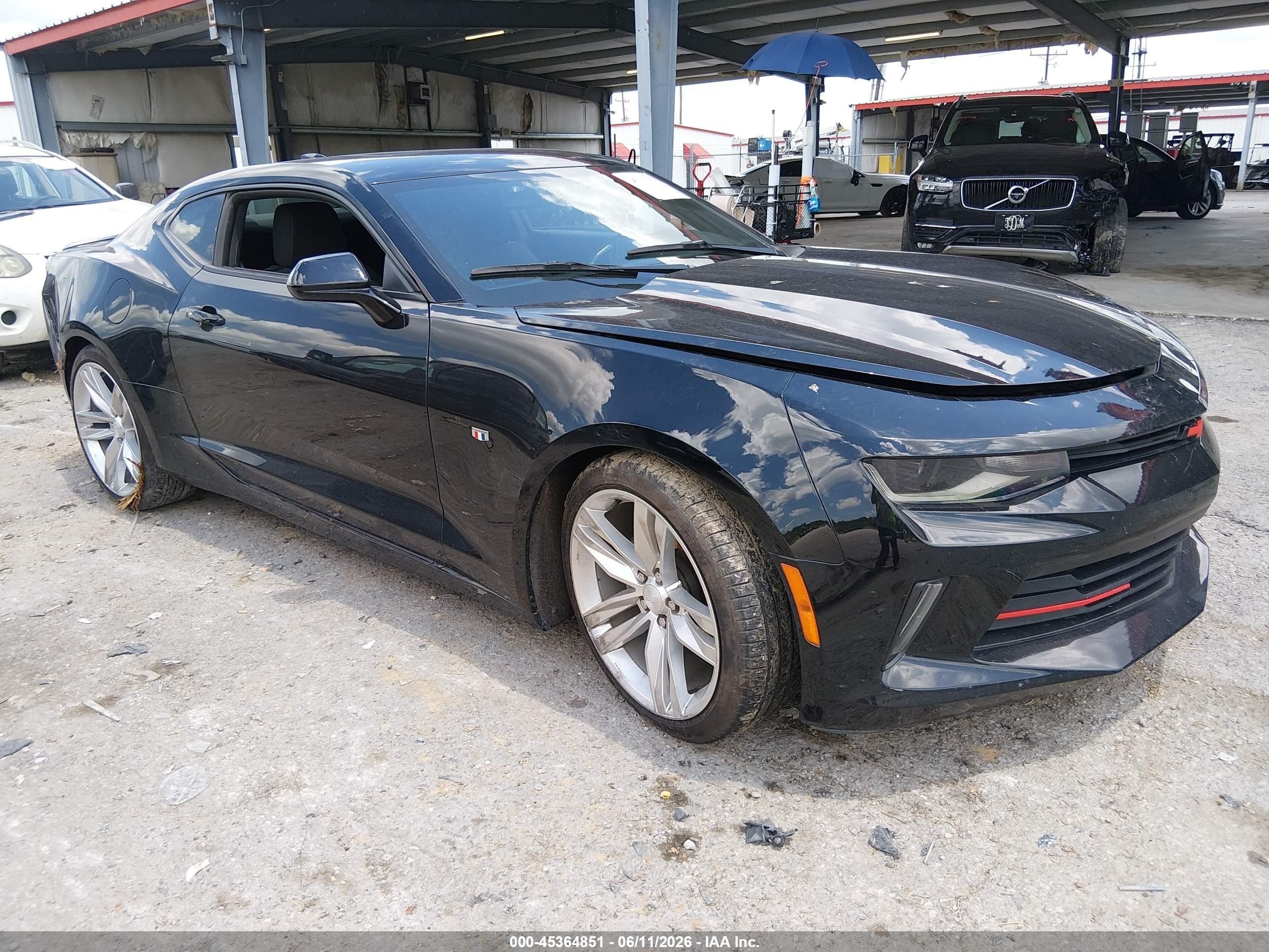 2016 Chevrolet Camaro 1LT, VIN 1G1FB1RS9G0159830 — Side