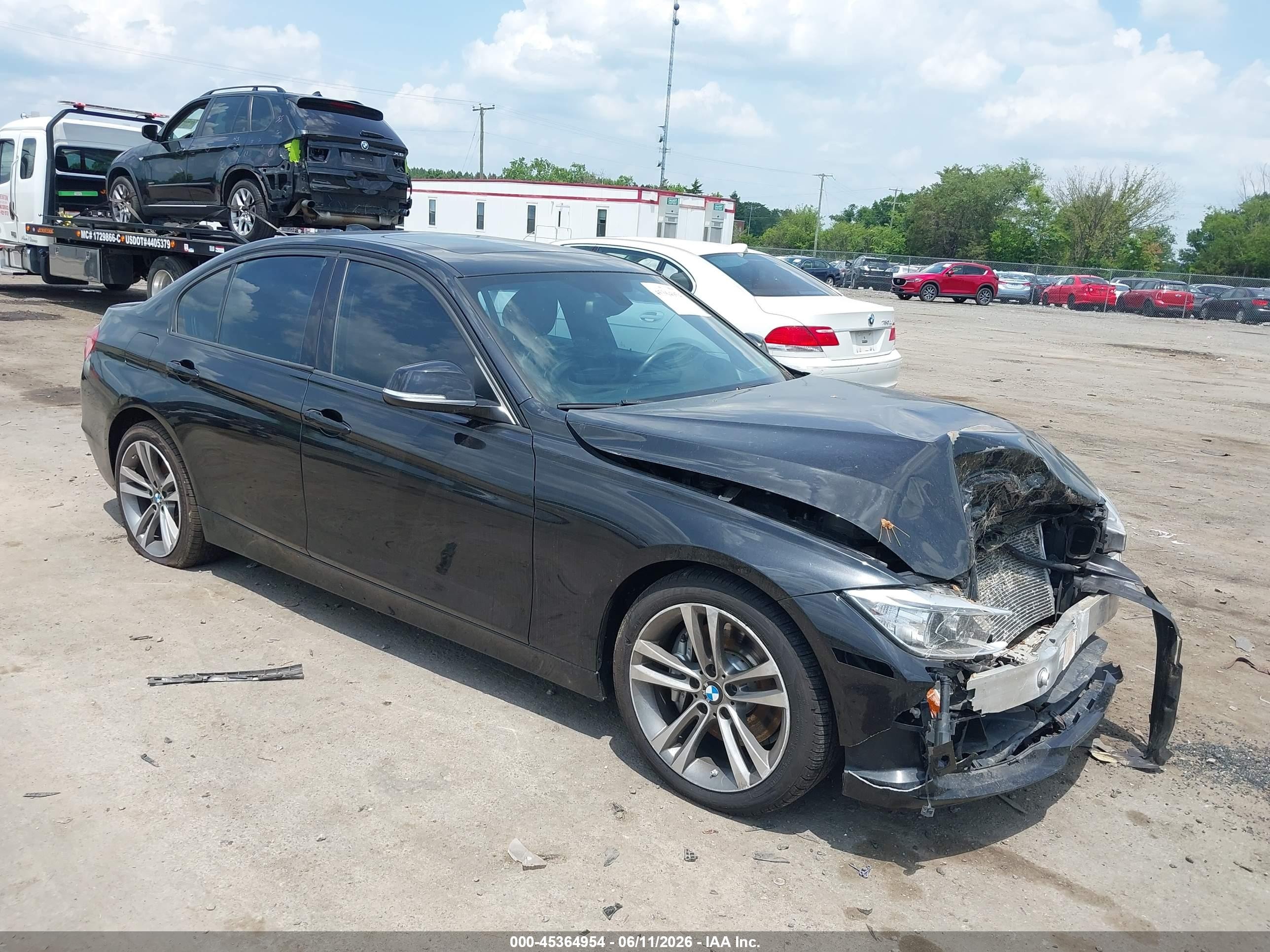 2014 BMW 3 Series 335i xDrive, VIN WBA3B9G57ENR91444 — Front end