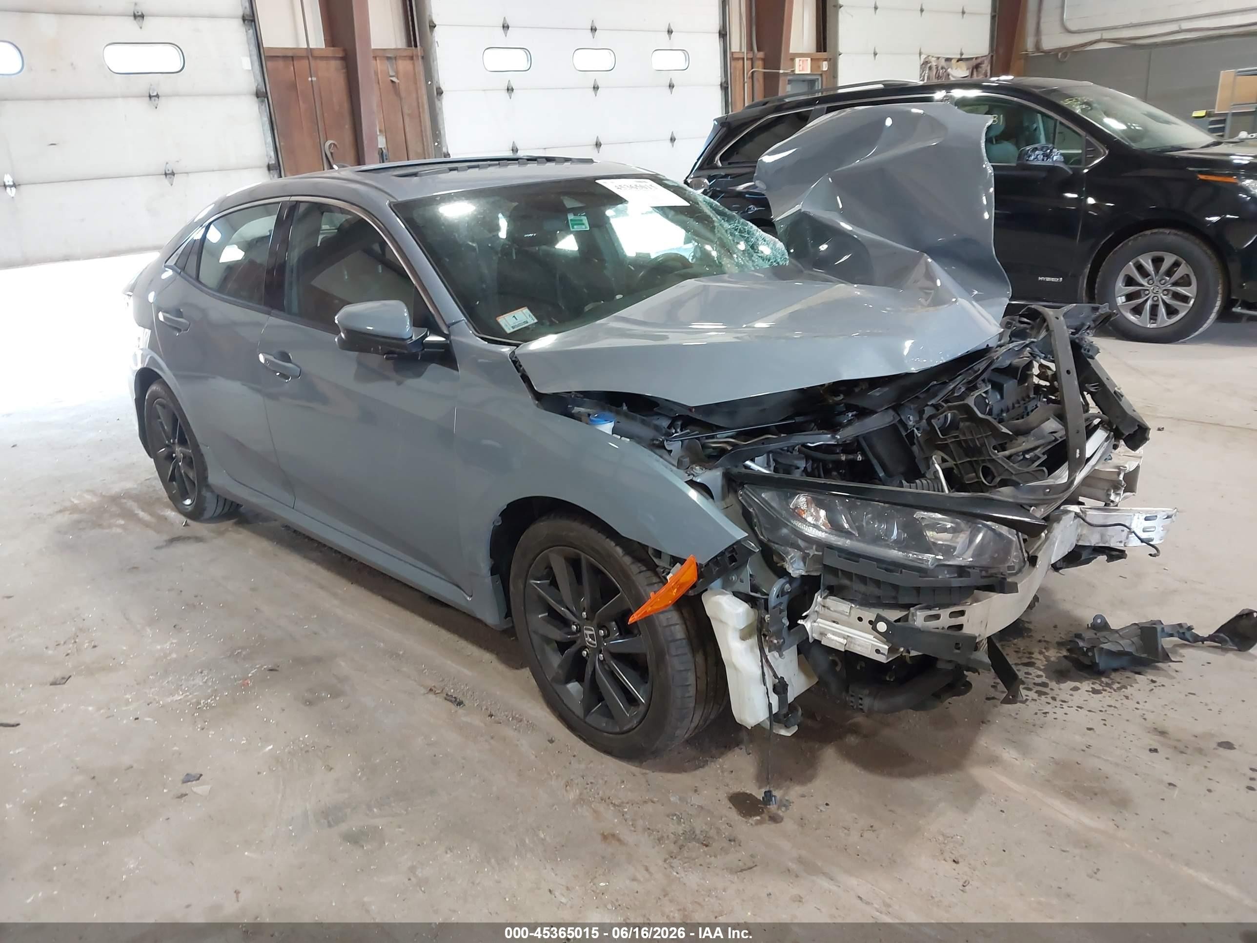 2020 Honda Civic EX, VIN SHHFK7H60LU416673 — Front end
