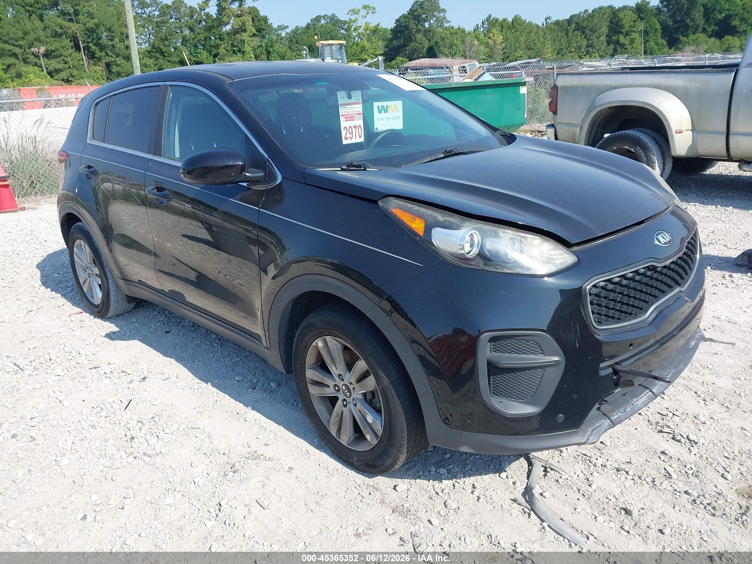 2017 Kia Sportage LX, VIN KNDPM3AC1H7178760 — Не указано