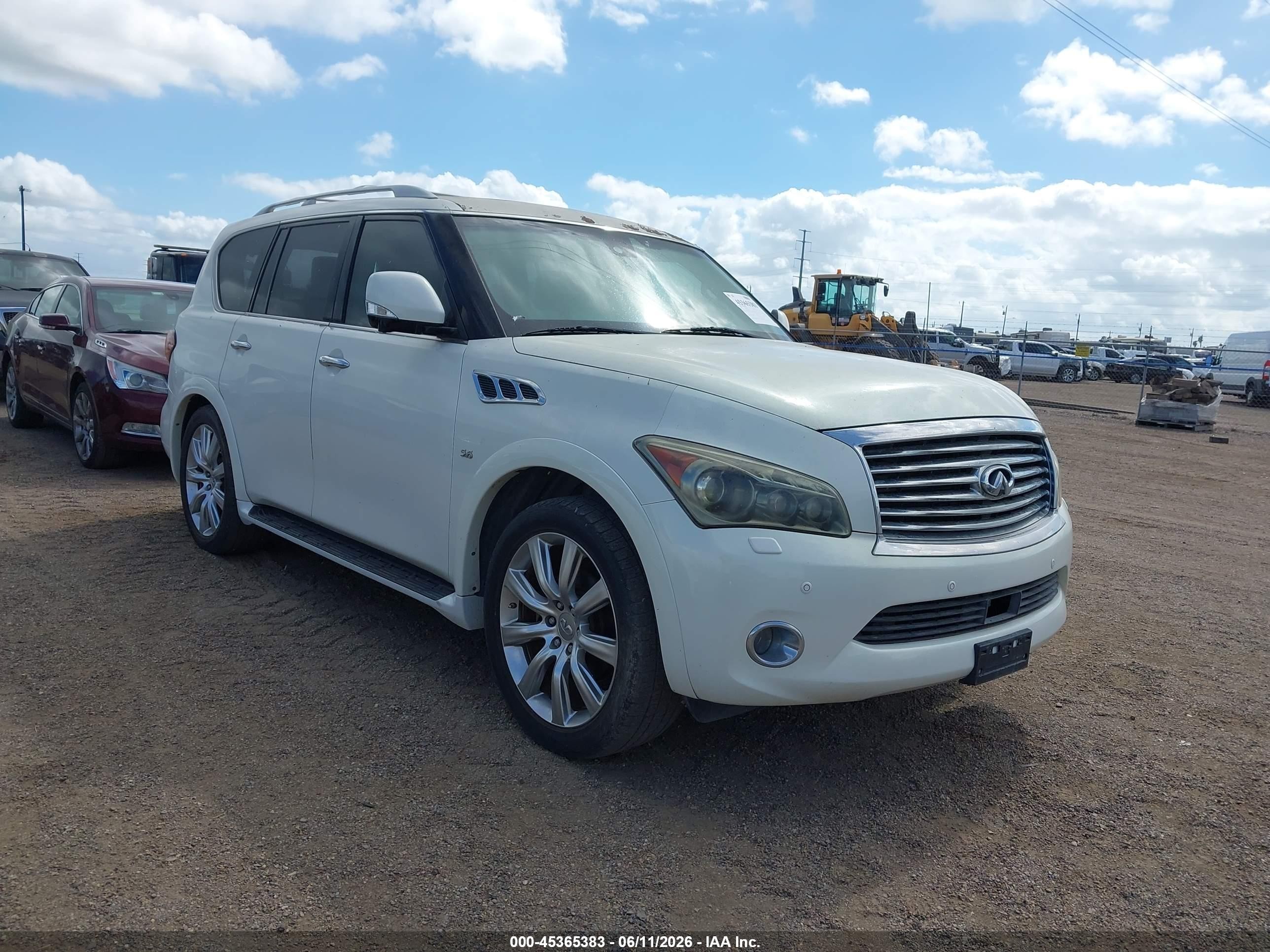 2014 Infiniti QX80, VIN JN8AZ2NF2E9553002 — Repossession