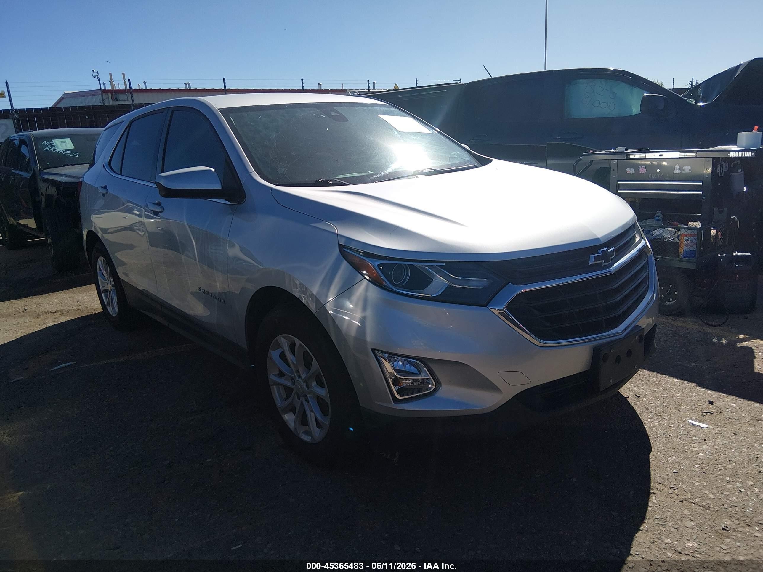 2020 Chevrolet Equinox LT, VIN 3GNAXKEV7LS574924 — Fresh water flood