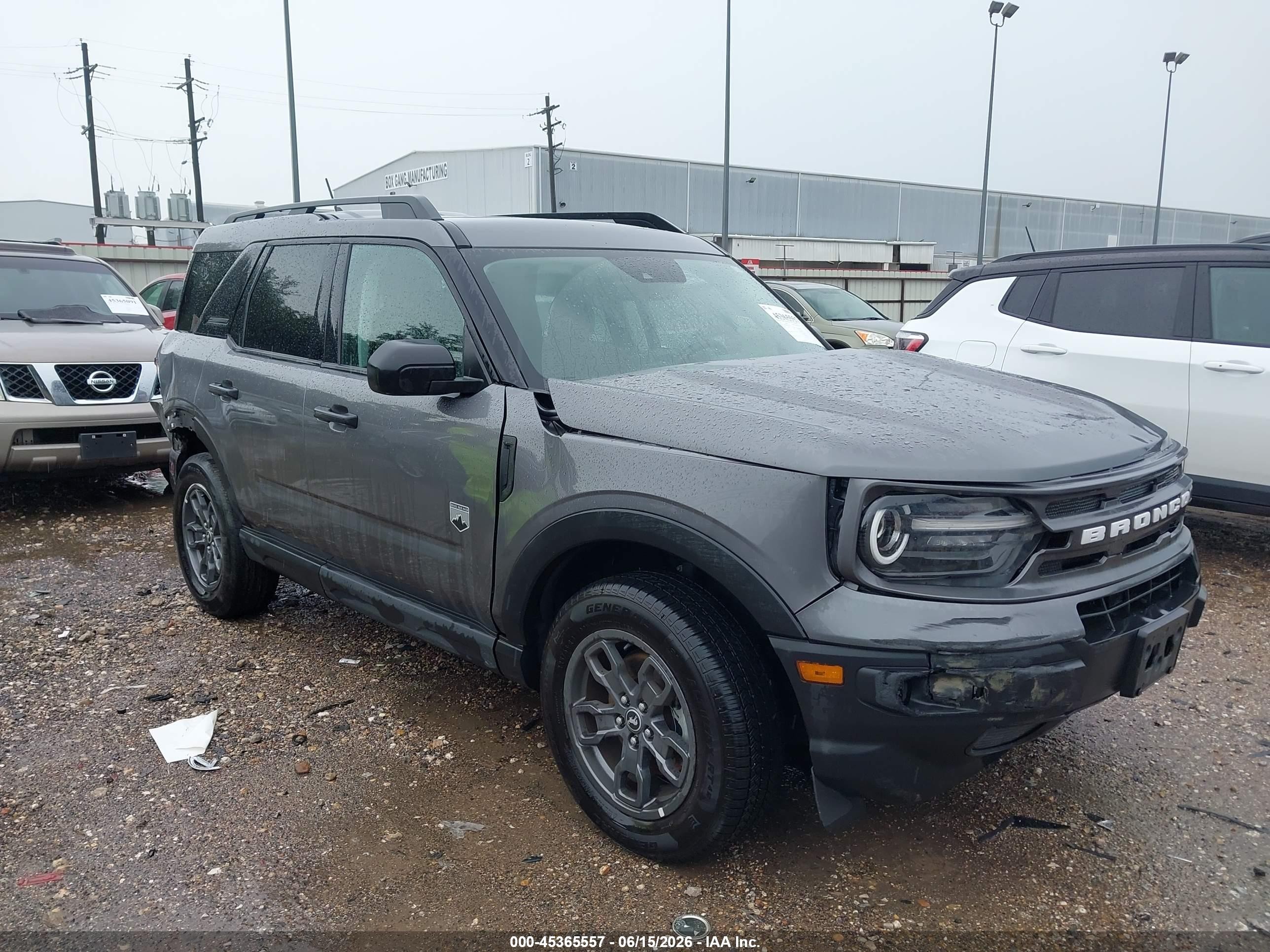 2023 Ford Bronco Sport Big Bend, VIN 3FMCR9B69PRD70202 — Rear end