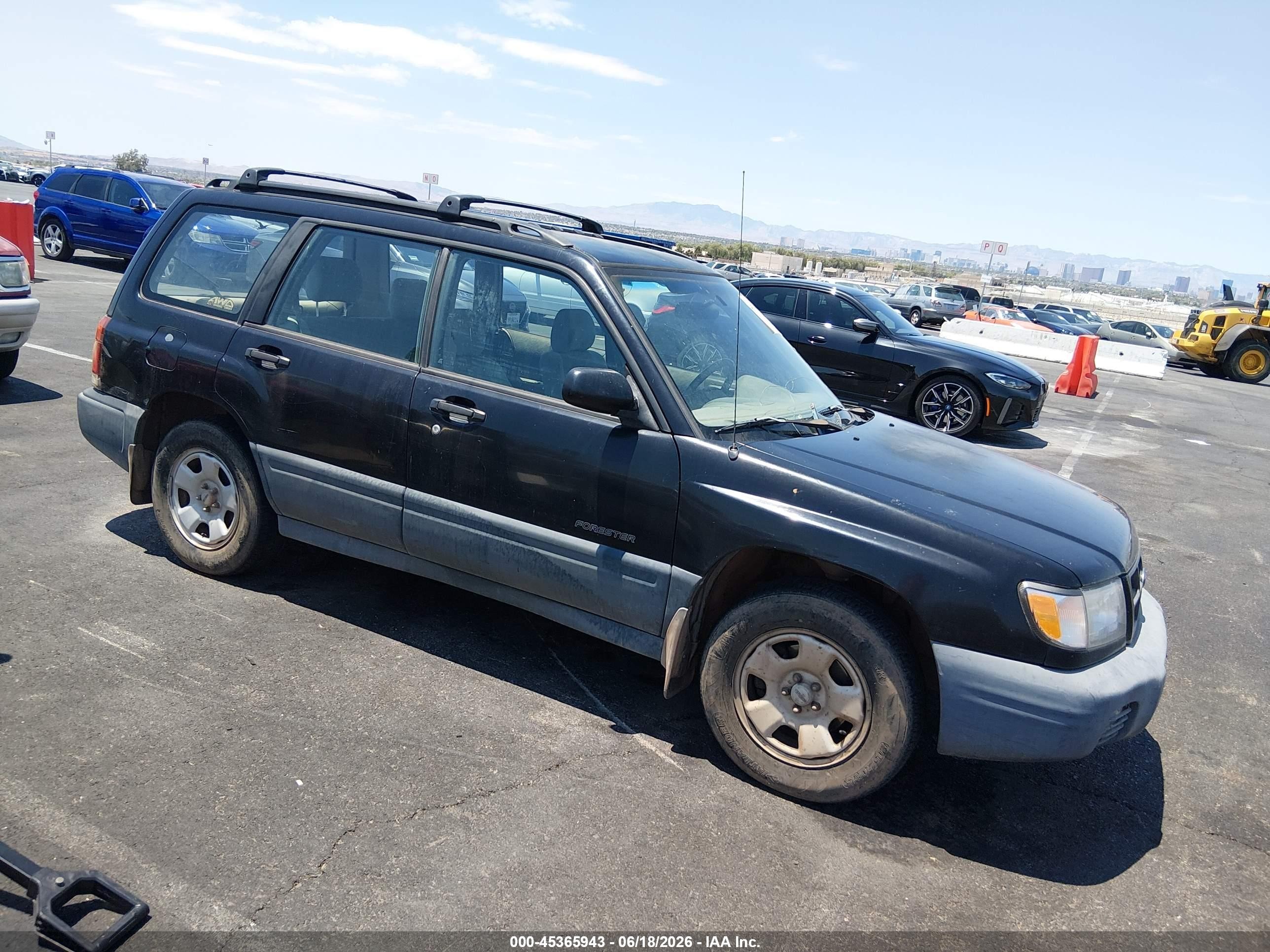 1998 Subaru Forester L, VIN JF1SF6351WG750692 — Normal wear