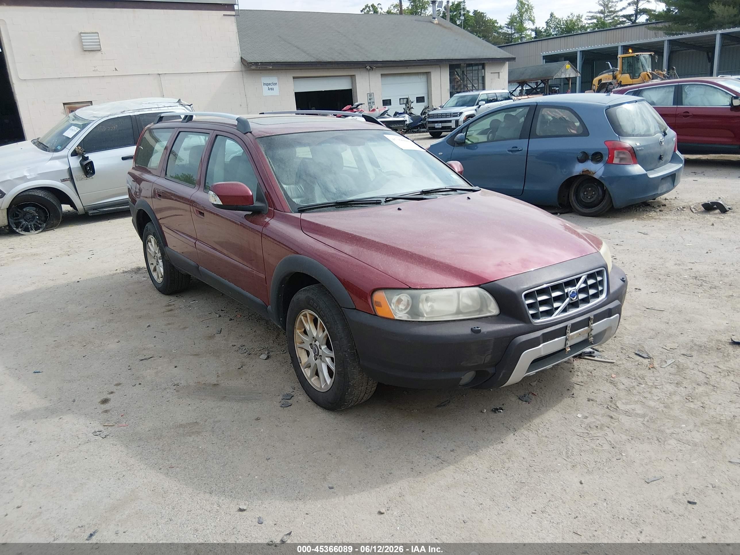 2007 Volvo XC70, VIN YV4SZ592971279689 — Бок