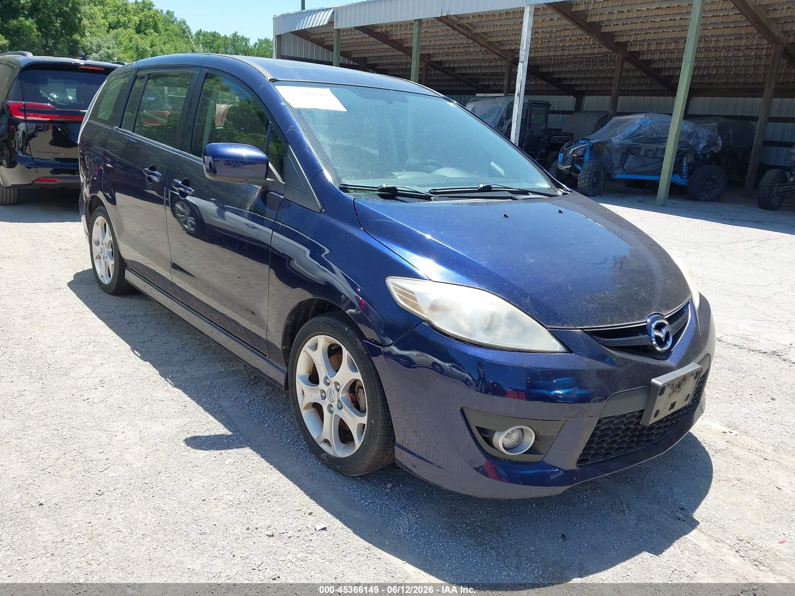 2010 Mazda 5 Sport, VIN JM1CR2W35A0370152 — Normal wear