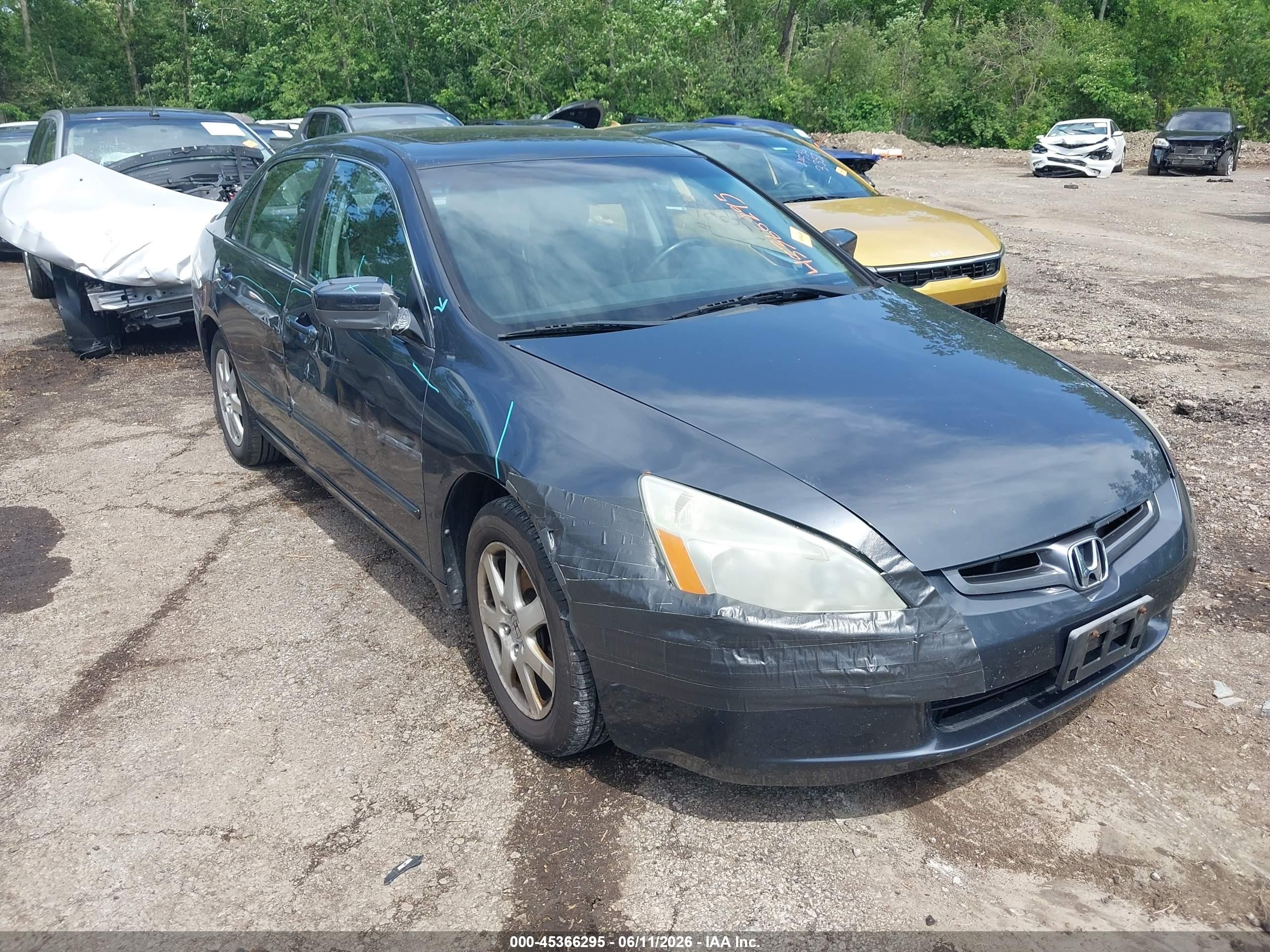 2005 Honda Accord EX-L, VIN 1HGCM66515A021417 — Side
