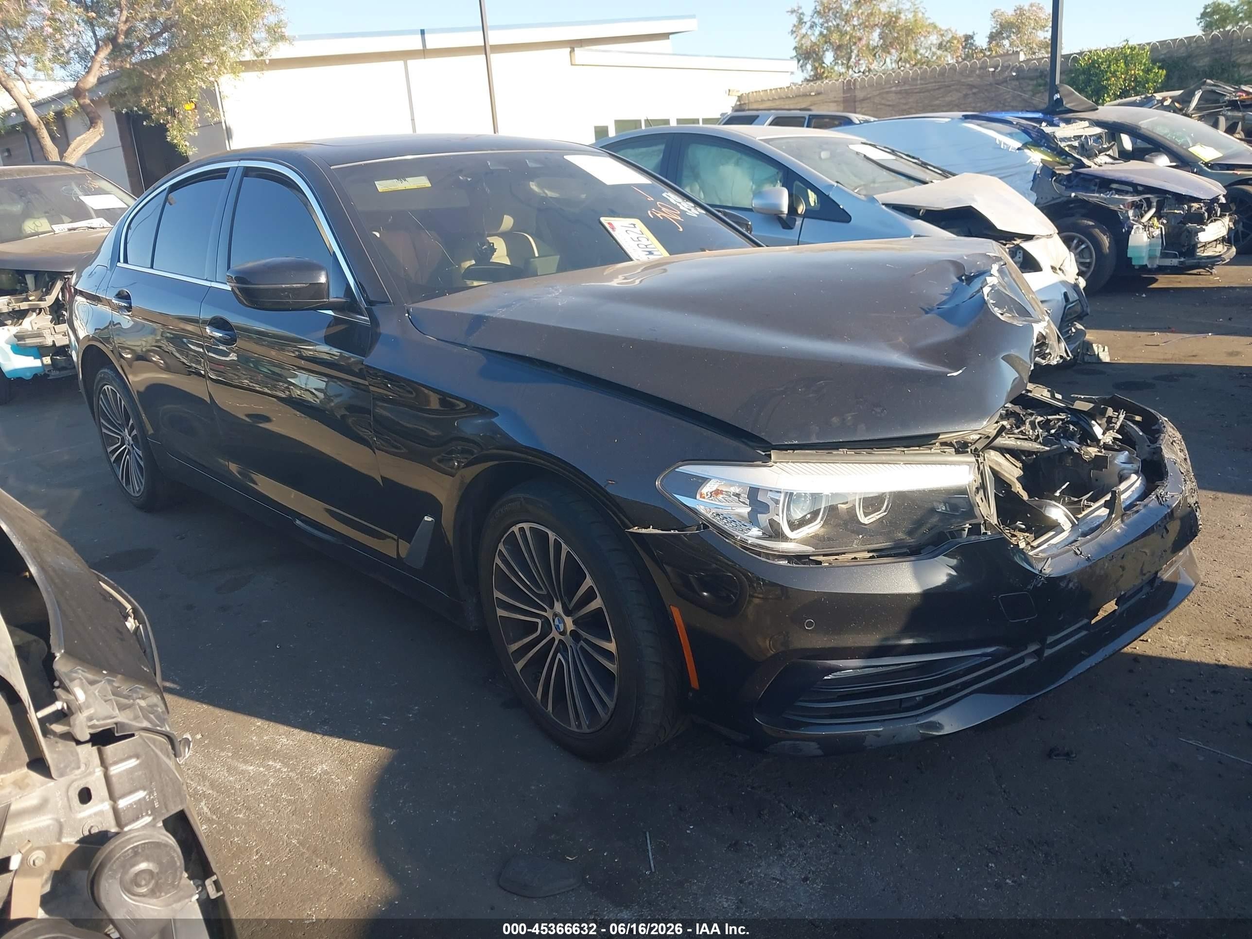 2018 BMW 5 Series 540i, VIN WBAJE5C55JG918116 — Front end