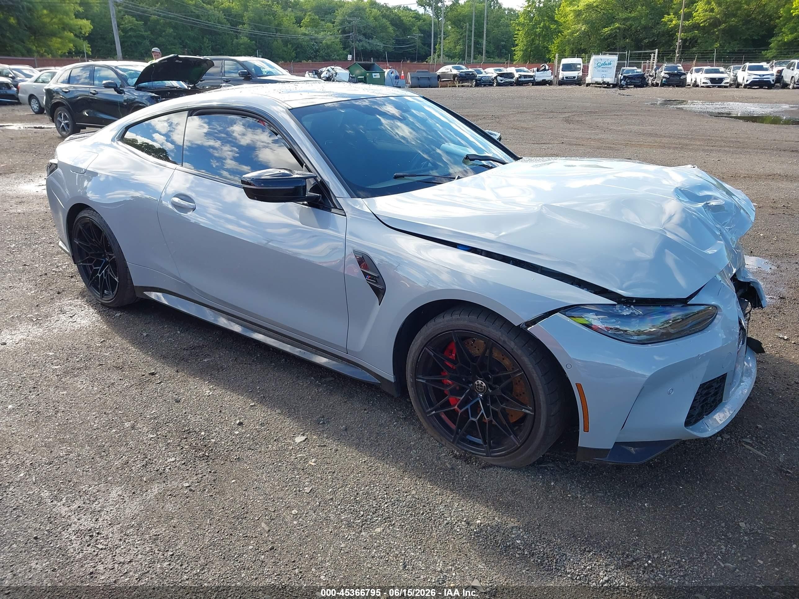 2022 BMW M4 Competition xDrive, VIN WBS43AZ01NCH93487 — Front end