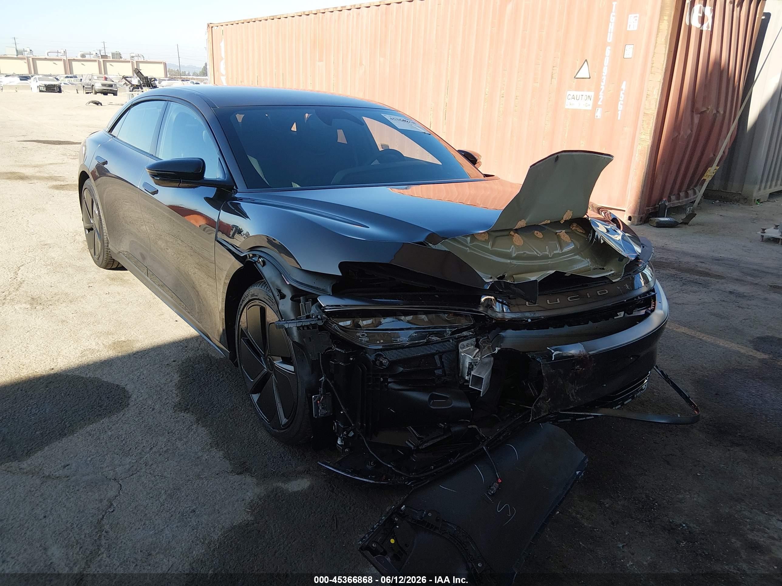 2026 Lucid Air Touring, VIN 50EA1TEA5TA049032 — Front end