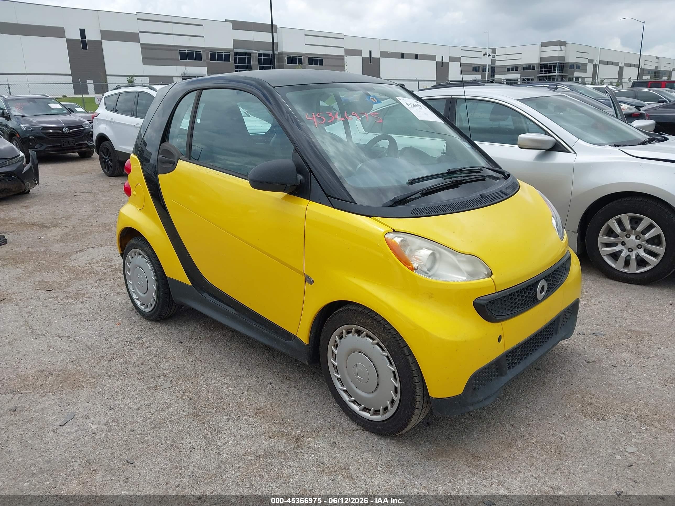 2014 Smart fortwo Passion, VIN WMEEJ3BA8EK781082 — Mechanical