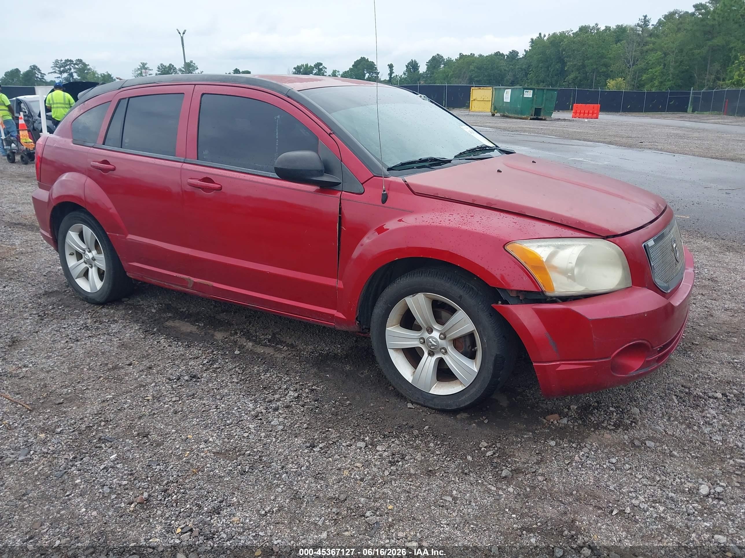 2009 Dodge Caliber SXT, VIN 1B3HB48A39D104863 — Roof