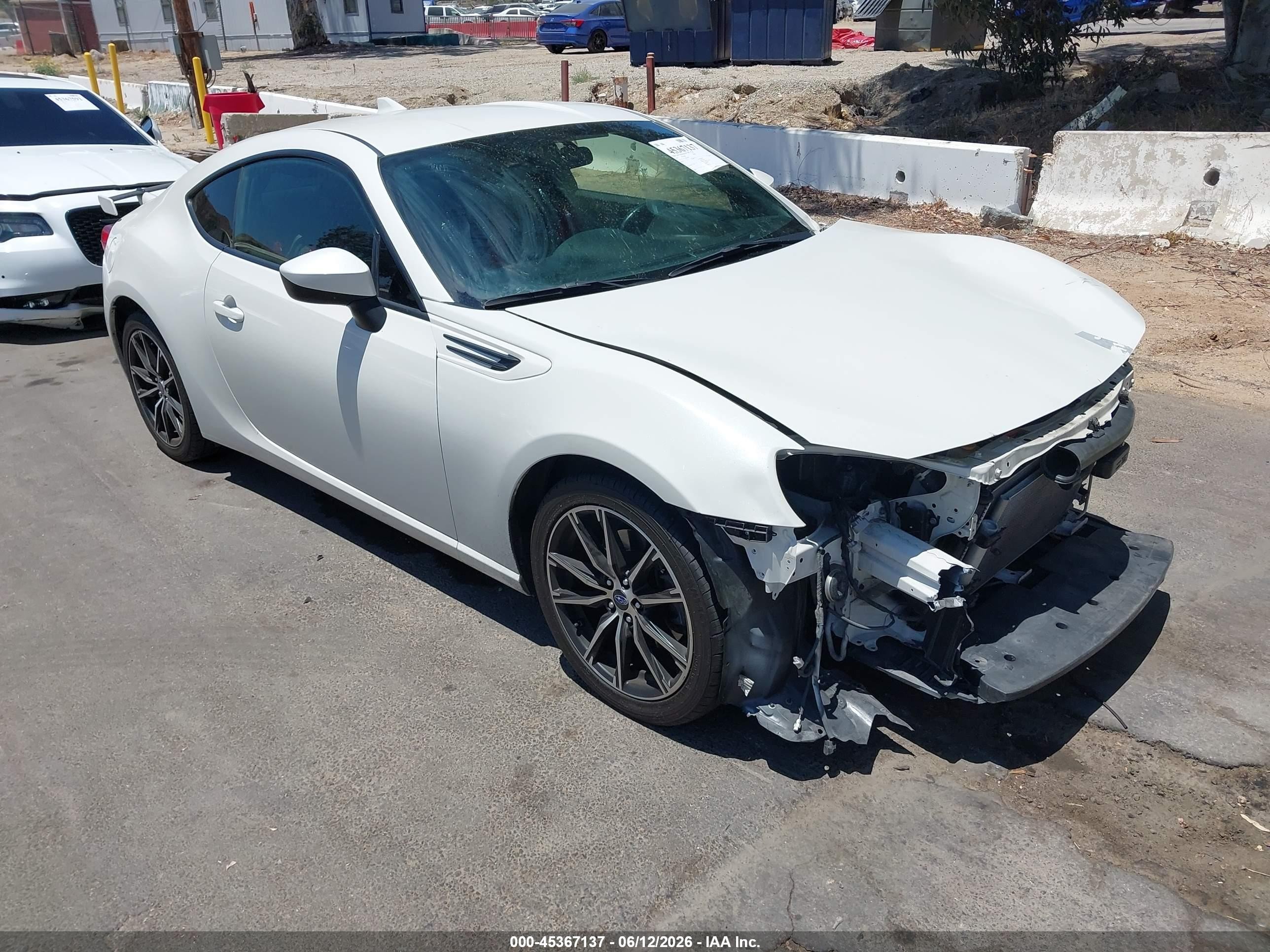 2017 Subaru BRZ Limited, VIN JF1ZCAC1XH8603565 — Front end