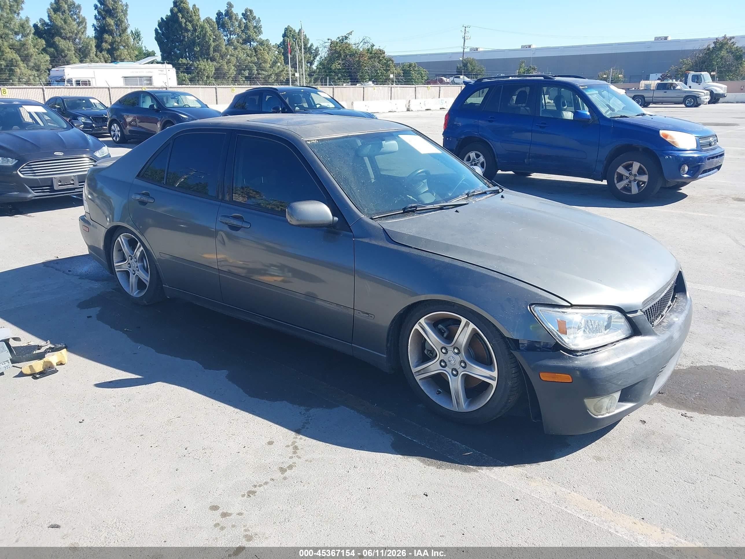 2004 Lexus IS 300/350, VIN JTHBD192340094080 — Normal wear
