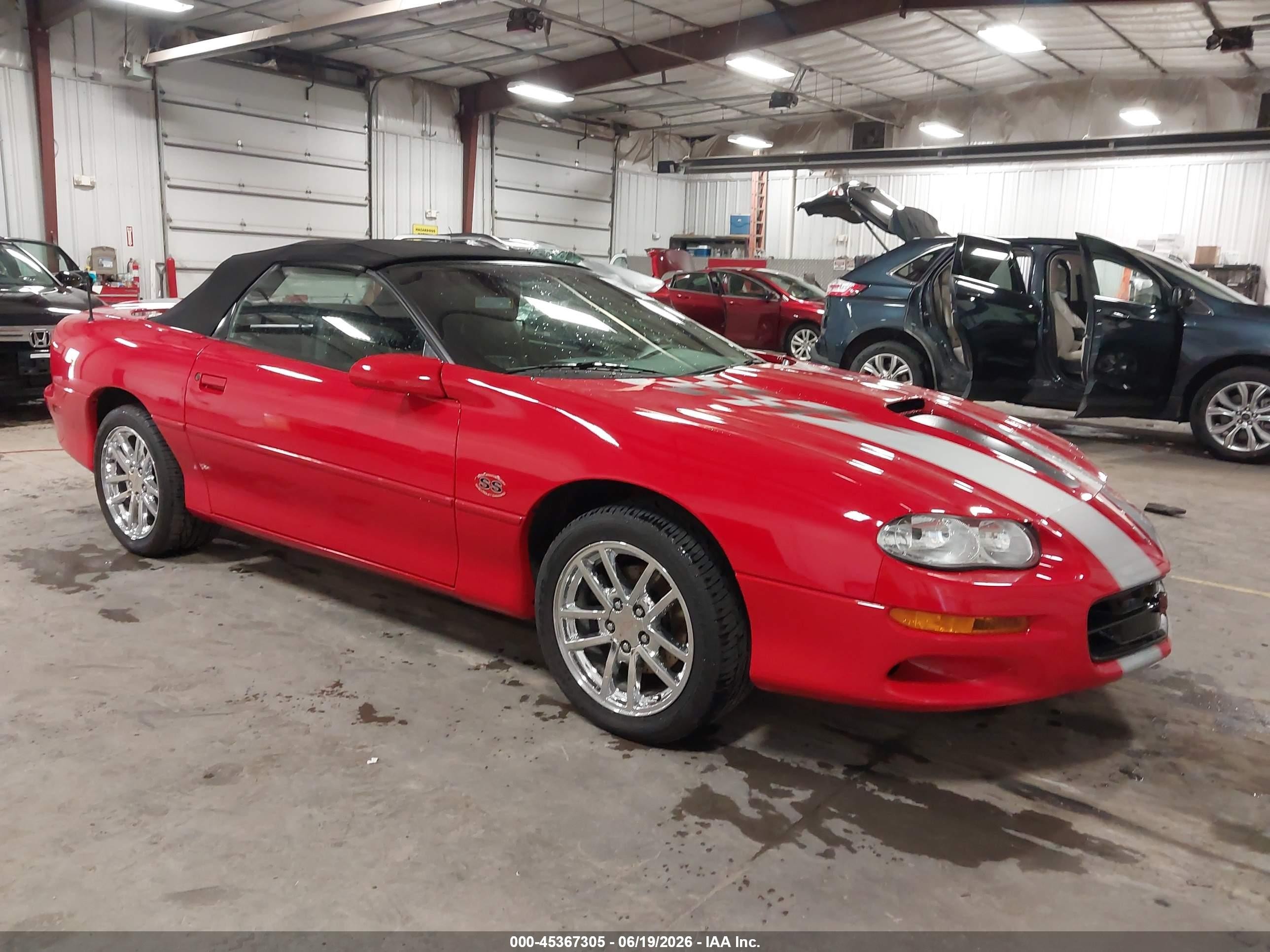 2002 Chevrolet Camaro Z28, VIN 2G1FP32G122158715 — Front end