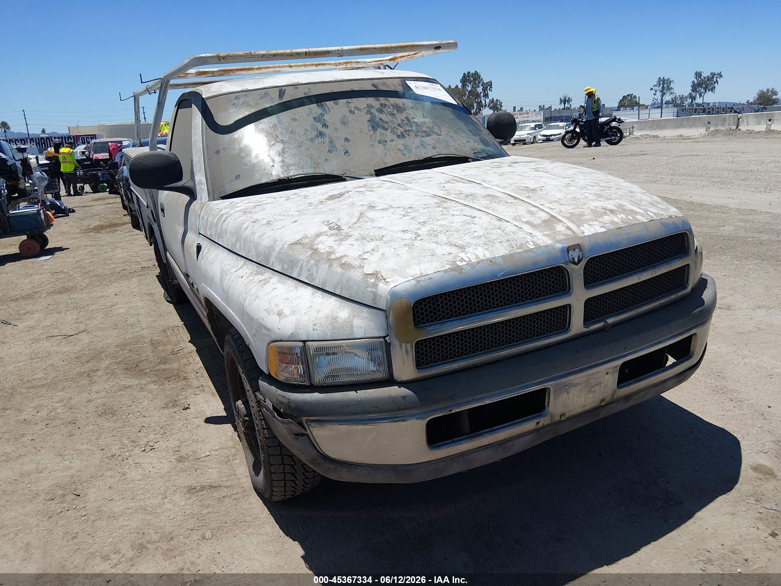 1998 Dodge Ram, VIN 3B6KC26Z8WM274364 — Повреждение рамы