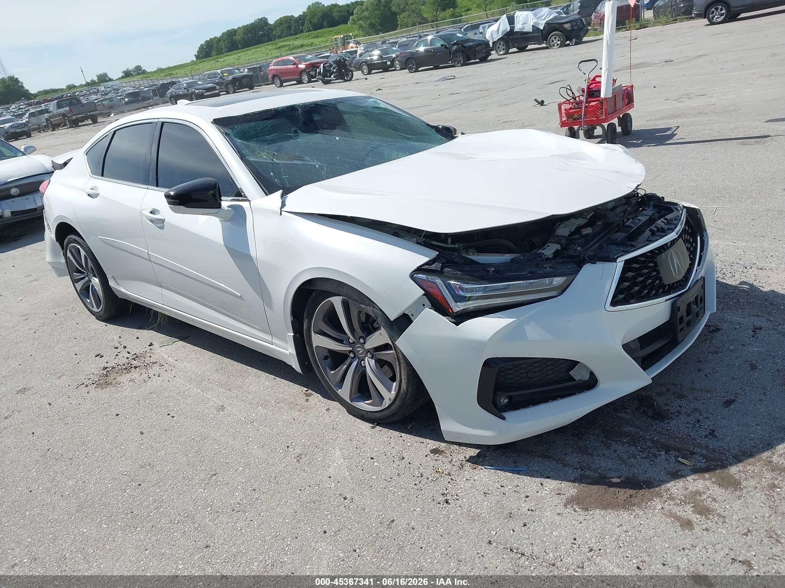 2021 Acura TLX Advance, VIN 19UUB6F60MA007610 — All over