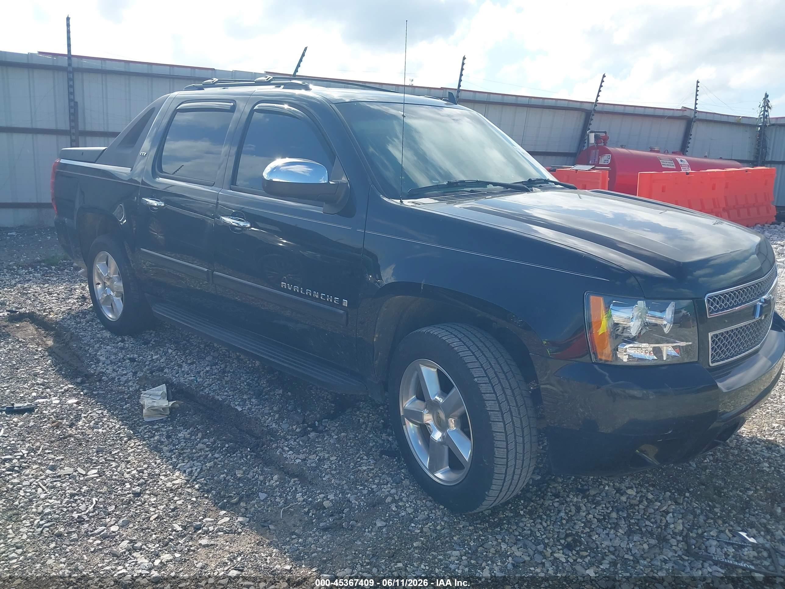 2008 Chevrolet Avalanche 3LT, VIN 3GNEC12098G166368 — Normal wear