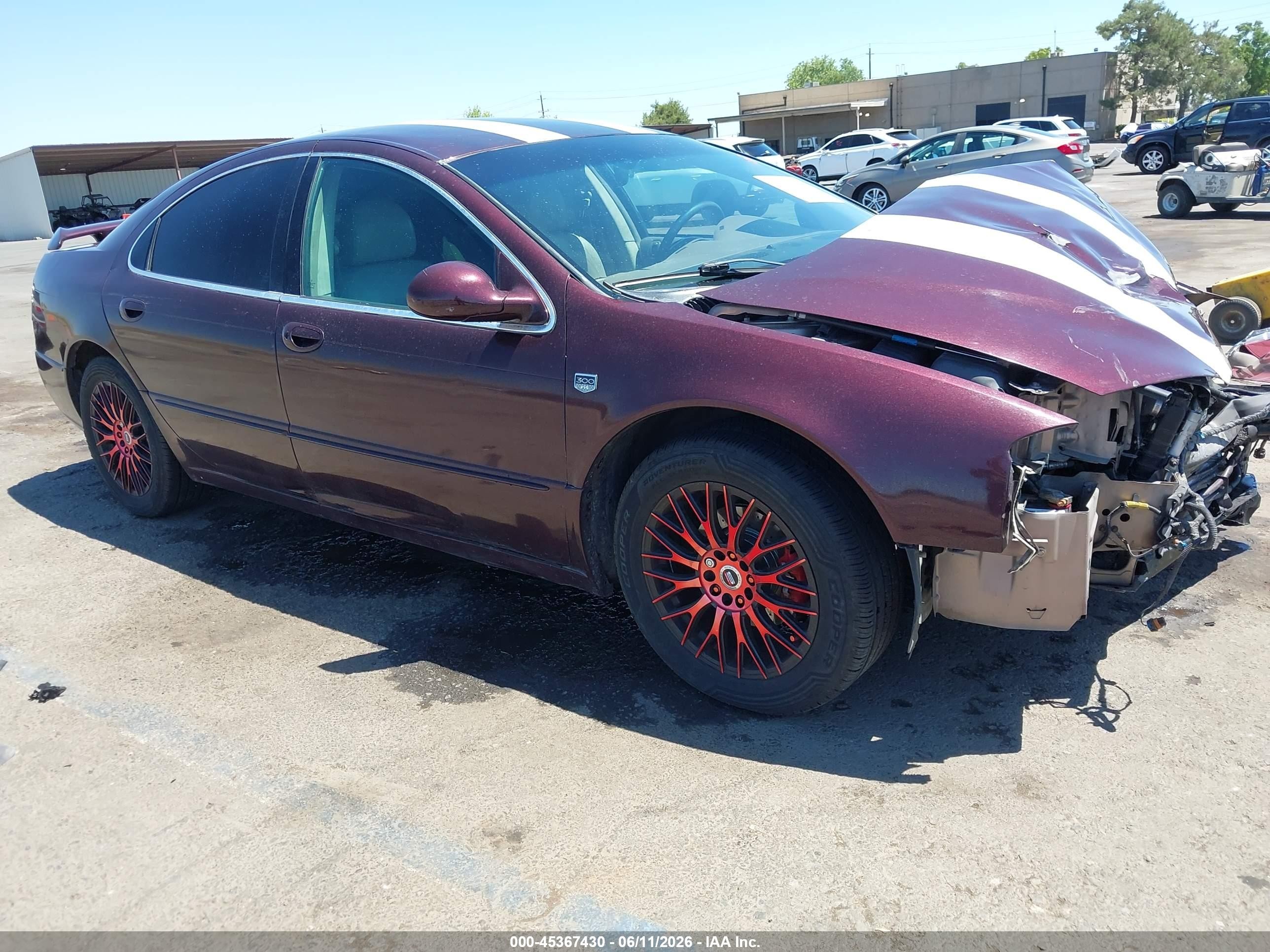 2002 Chrysler 300M M, VIN 2C3HE66G62H310748 — Перед