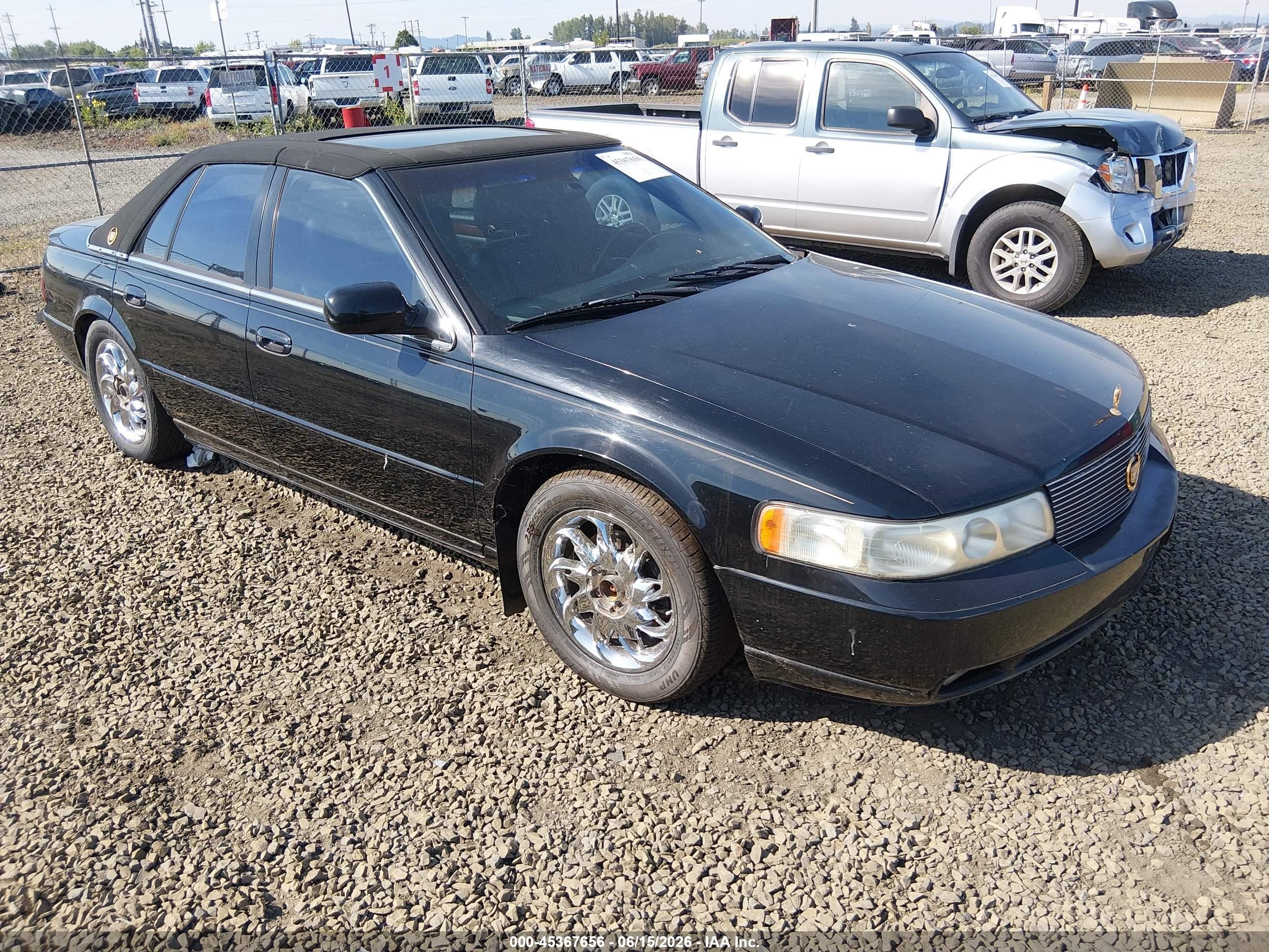 2002 Cadillac Seville Touring STS, VIN 1G6KY54992U169262 — Normal wear