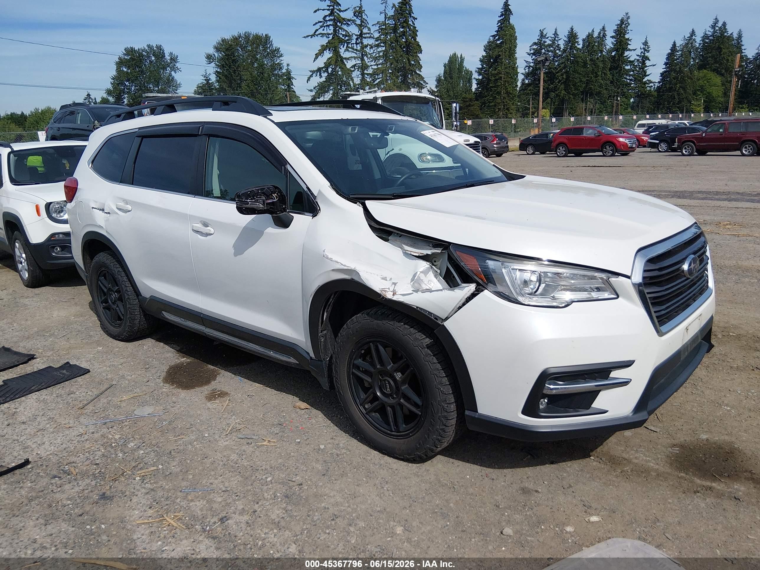 2020 Subaru Ascent Limited, VIN 4S4WMAPD2L3414036 — Side
