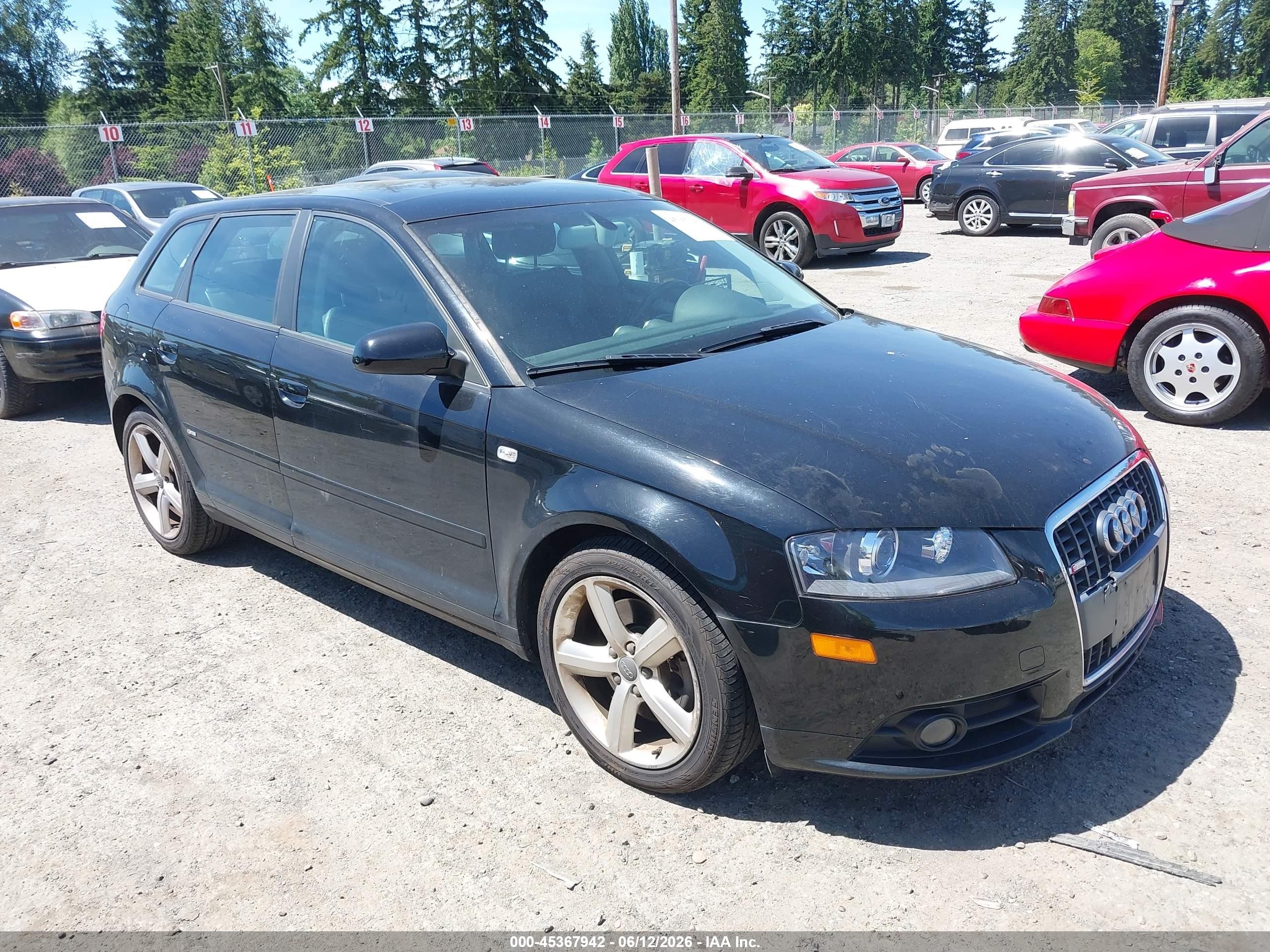 2008 Audi A3 Sportback S line, VIN WAUHE78P28A171821 — Обычный износ
