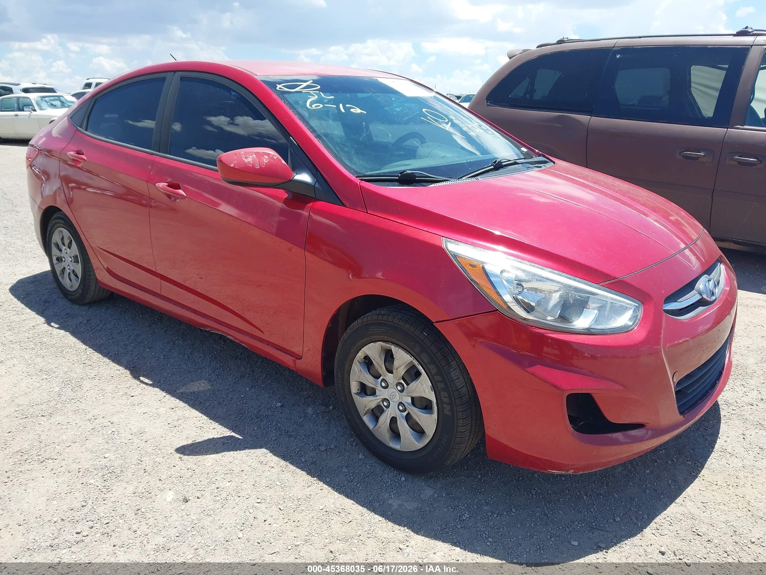 2017 Hyundai Accent SE, VIN KMHCT4AE9HU274691 — Normal wear