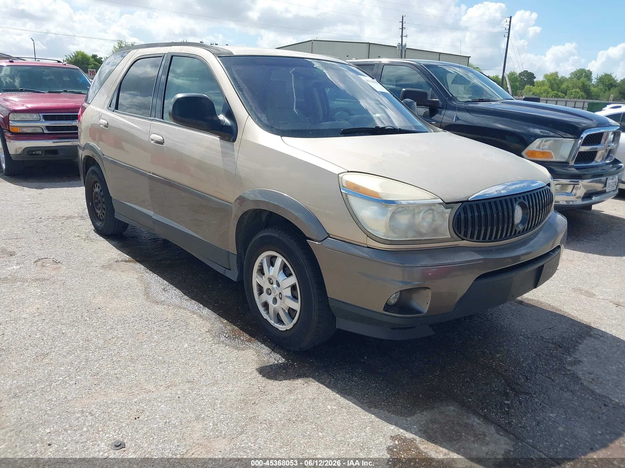 2004 Buick Rendezvous, VIN 3G5DA03E34S555326 — Front end