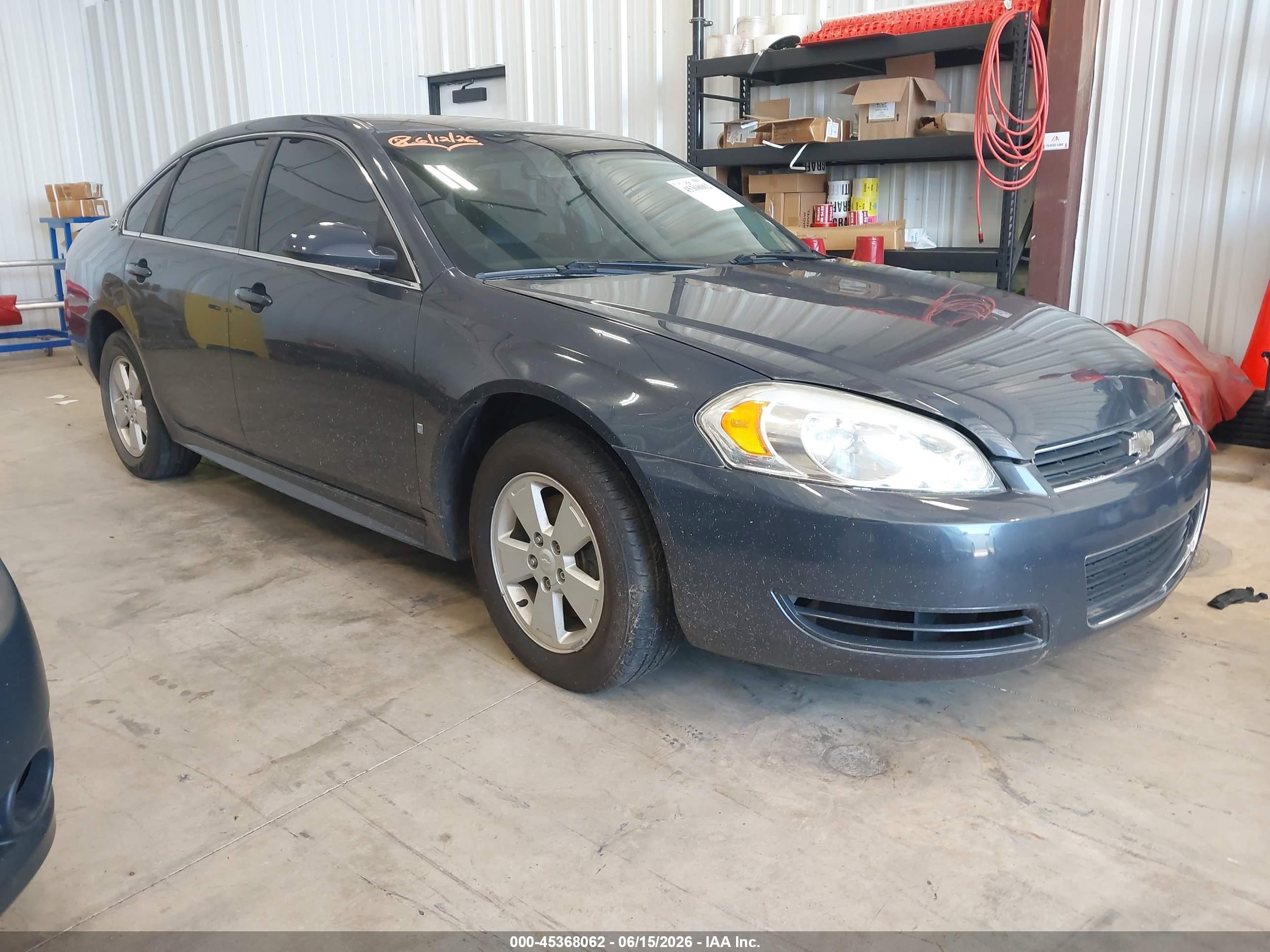 2009 Chevrolet Impala LT, VIN 2G1WT57K891130317 — Front end