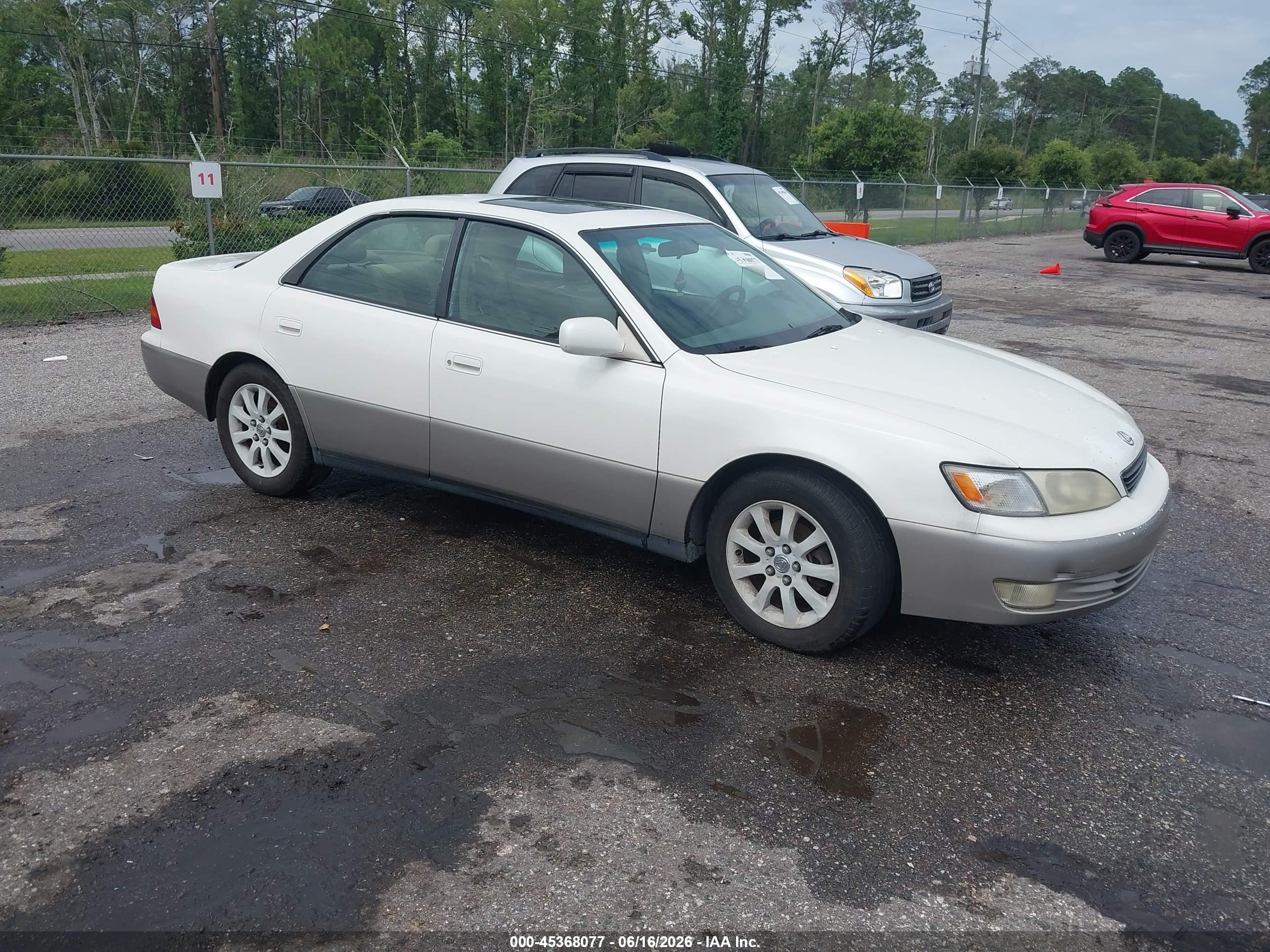 1999 Lexus ES 300, VIN JT8BF28G2X0210743 — Обычный износ