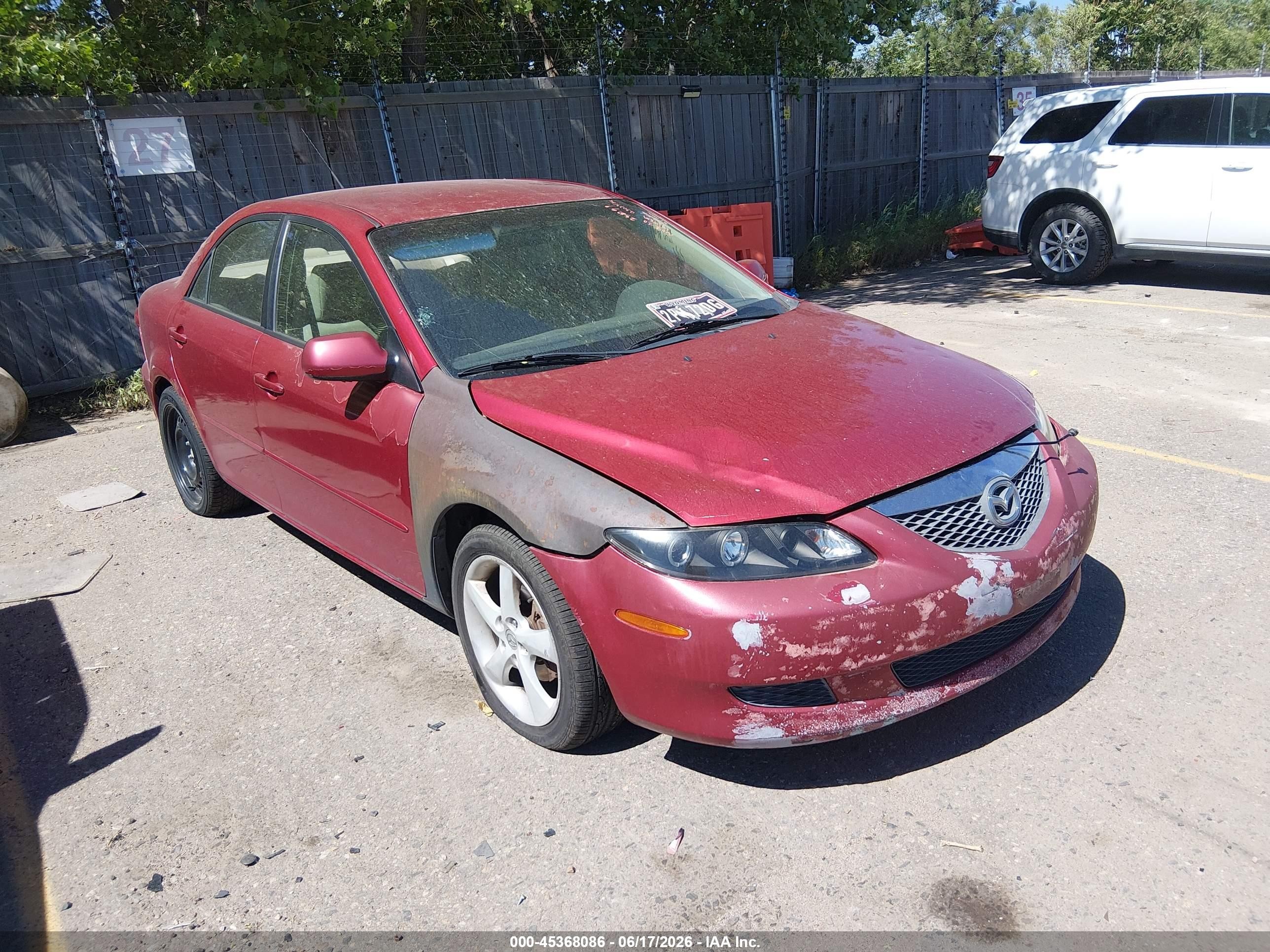 2005 Mazda 6 i, VIN 1YVHP80C455M56580 — Normal wear