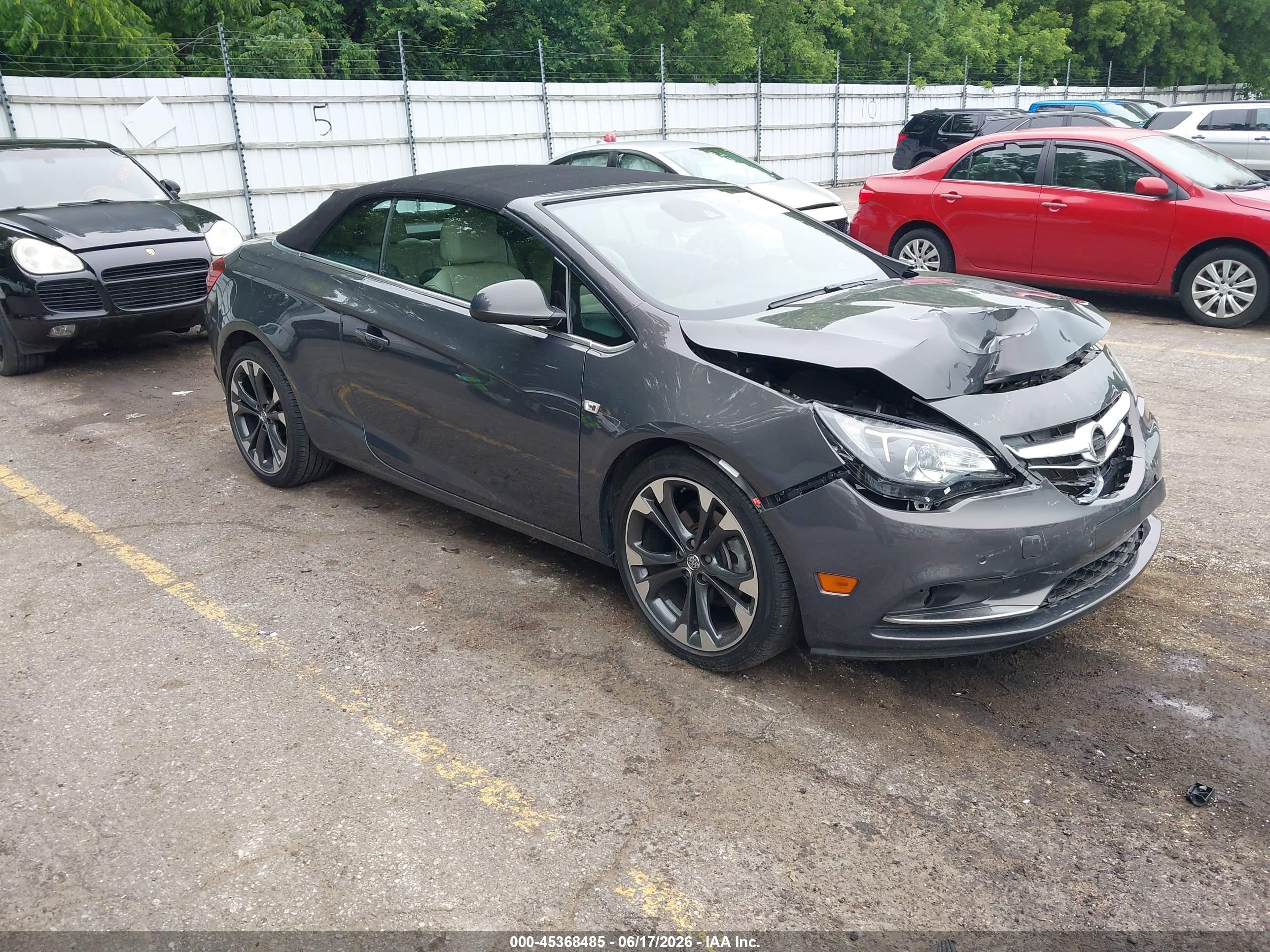 2016 Buick Cascada Premium, VIN W04WT3N53GG097956 — Front end