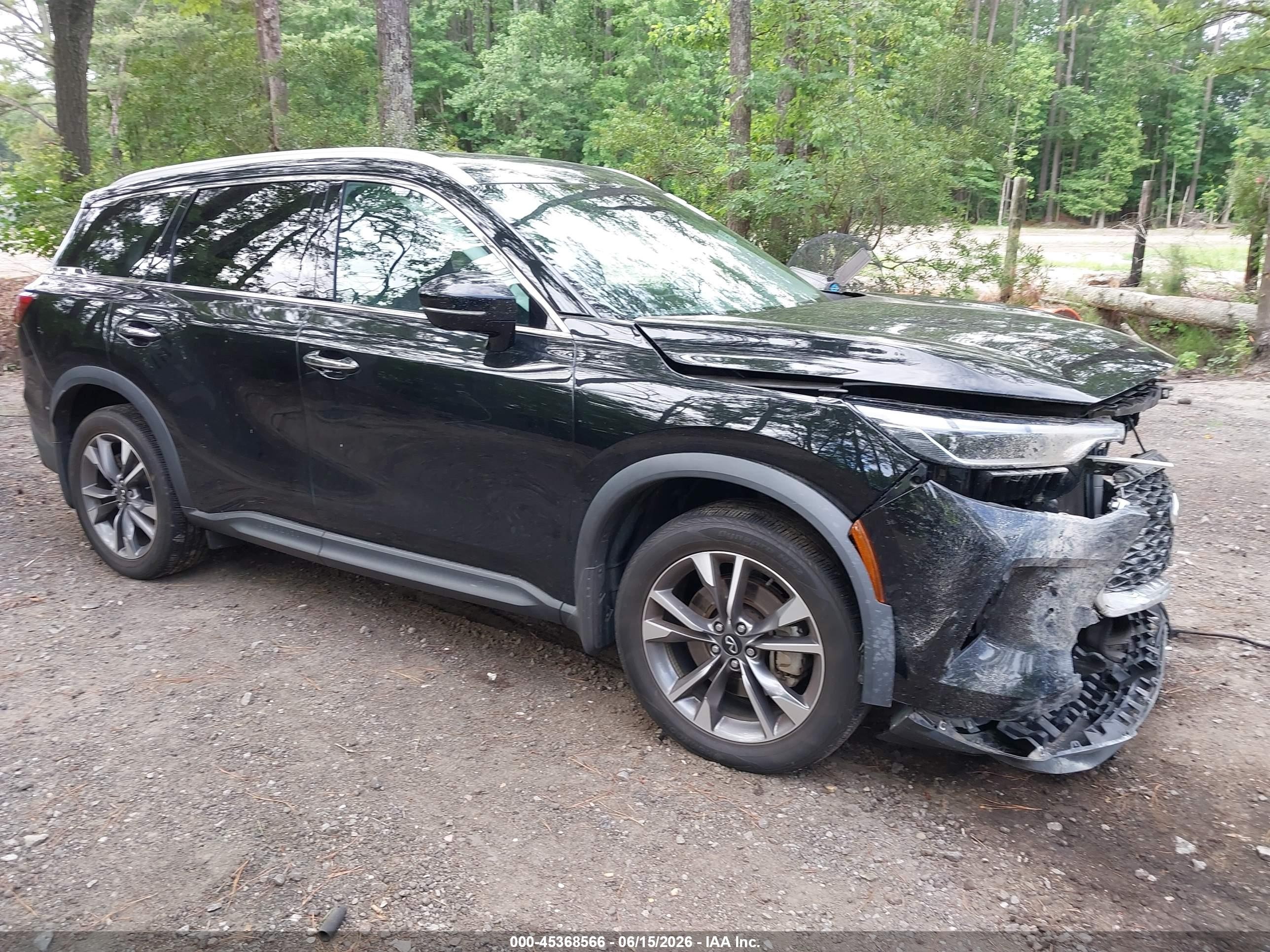 2024 Infiniti QX60 Luxe, VIN 5N1DL1FS0RC332065 — Front end