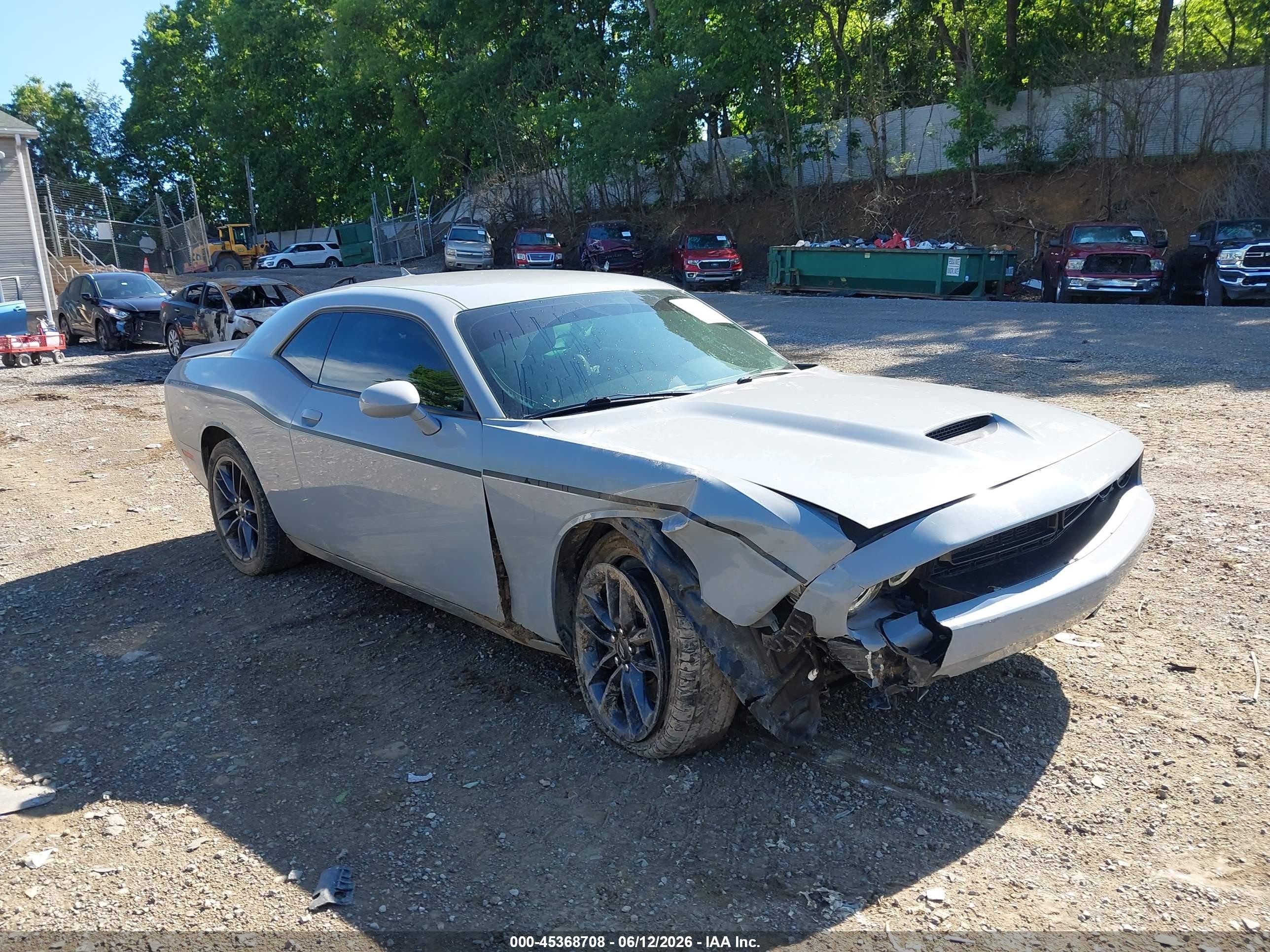2021 Dodge Challenger GT, VIN 2C3CDZKG6MH635794 — Перед