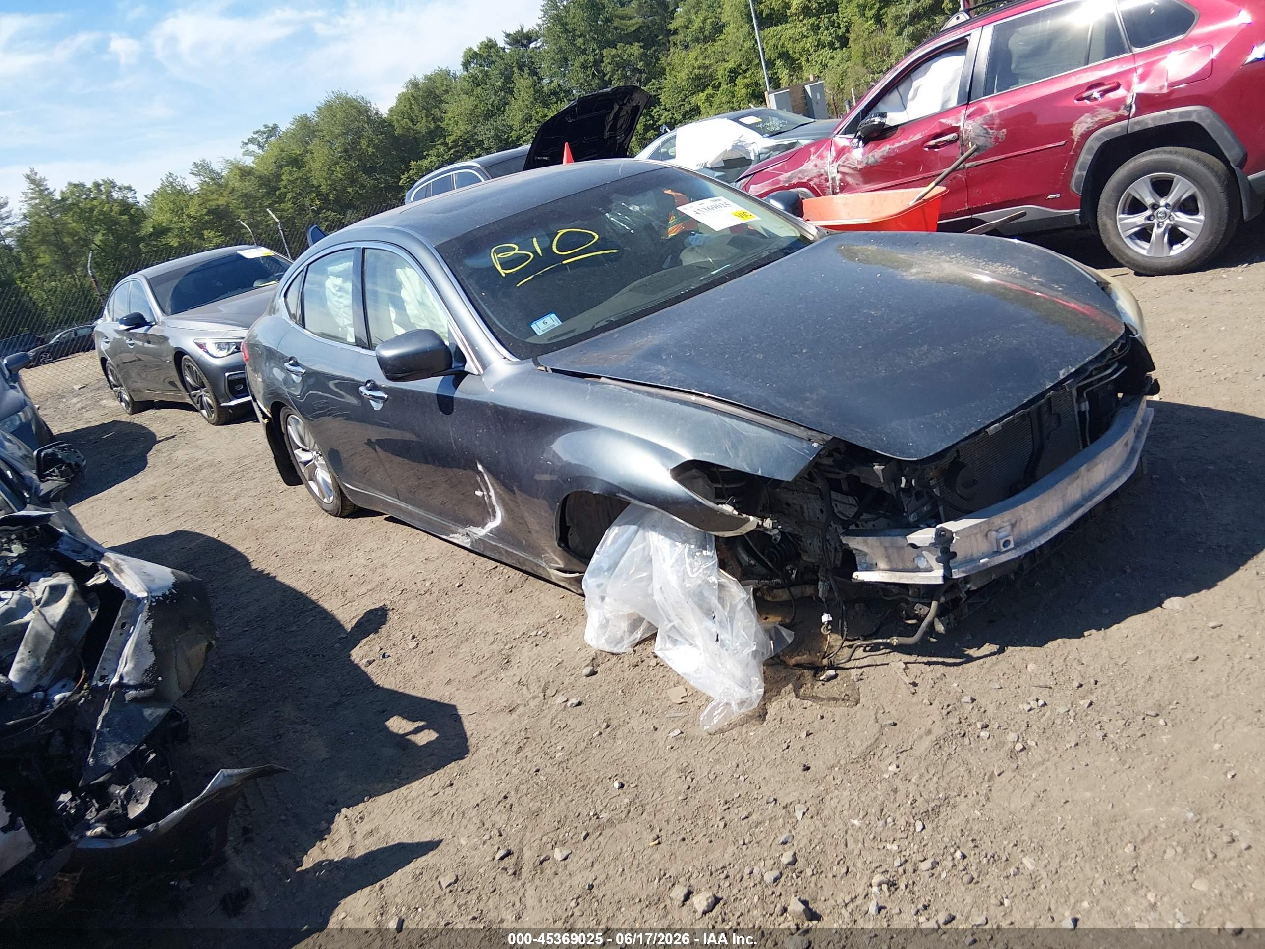 2012 Infiniti M, VIN JN1BY1AR4CM394462 — All over