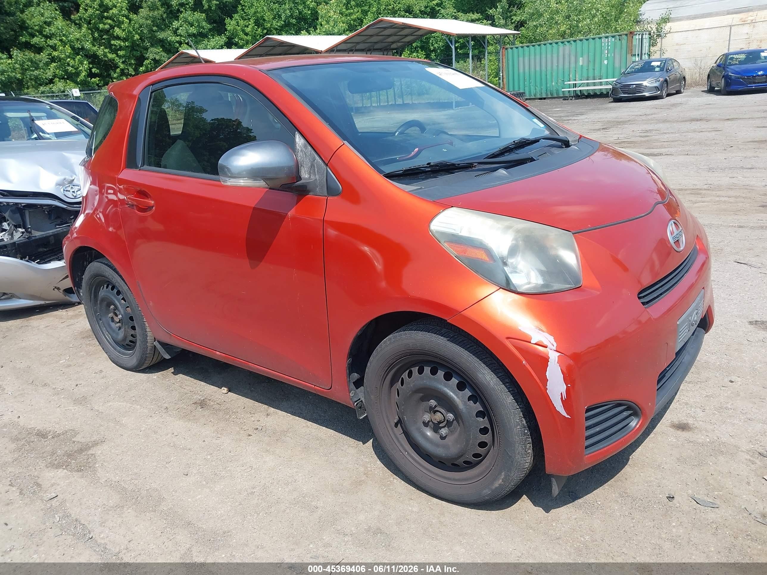 2012 Scion iQ, VIN JTNJJXB09CJ010527 — Normal wear
