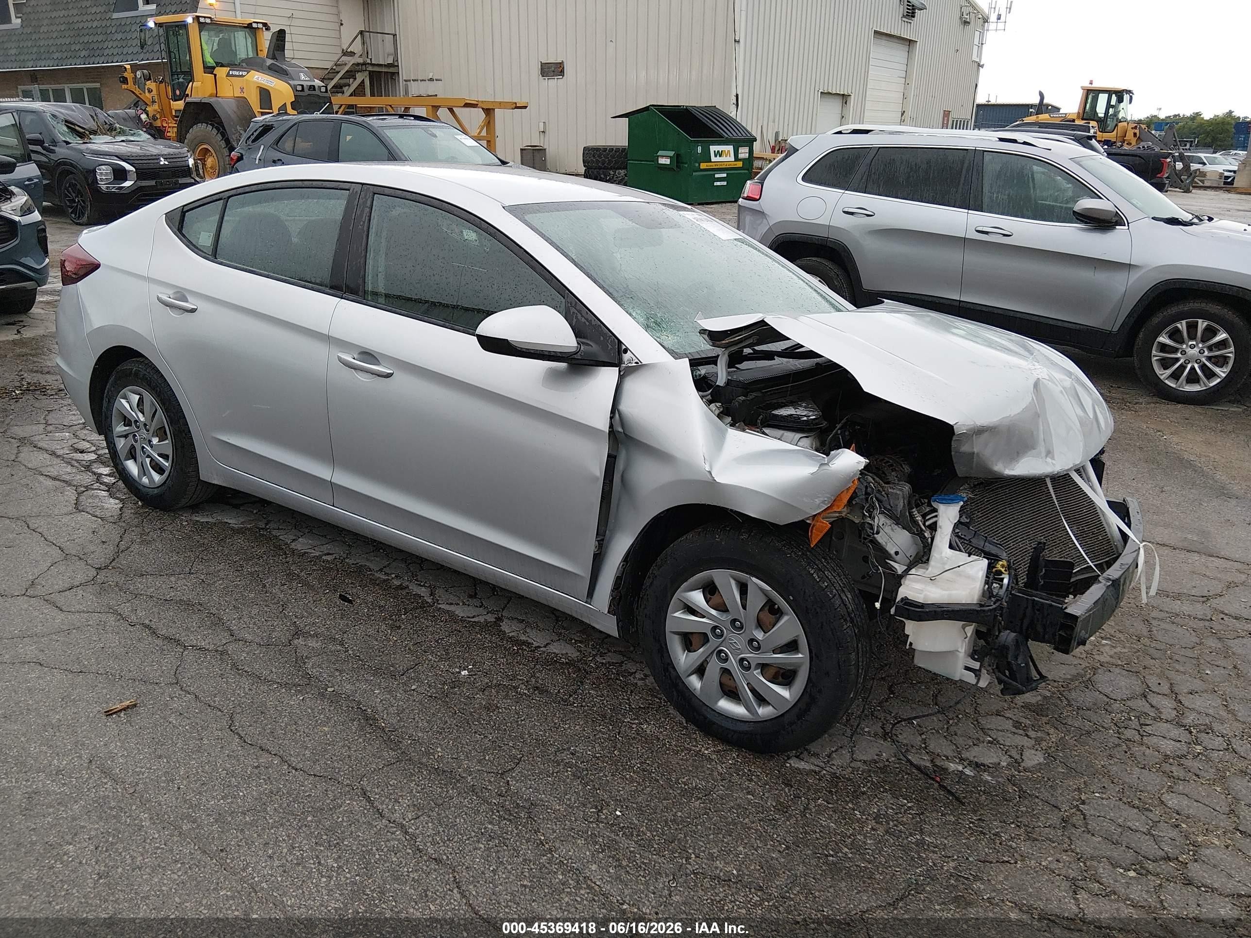 2019 Hyundai Elantra SE, VIN KMHD74LF3KU775369 — All over