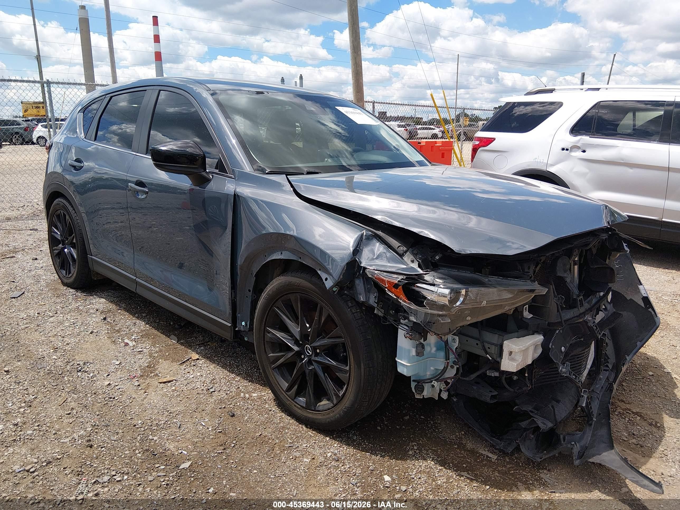 2021 Mazda CX-5 Carbon Edition, VIN JM3KFBCY3M0492234 — Front end