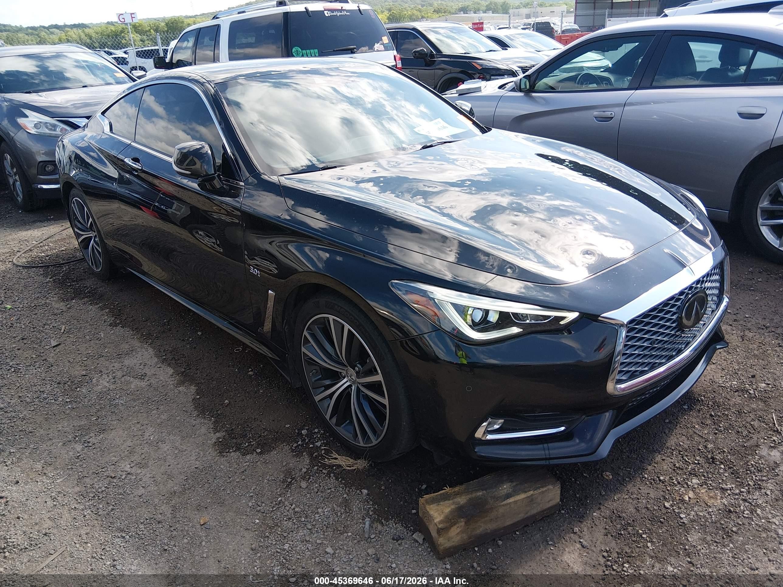 2019 Infiniti Q60 Luxe, VIN JN1EV7EL7KM291596 — Hail
